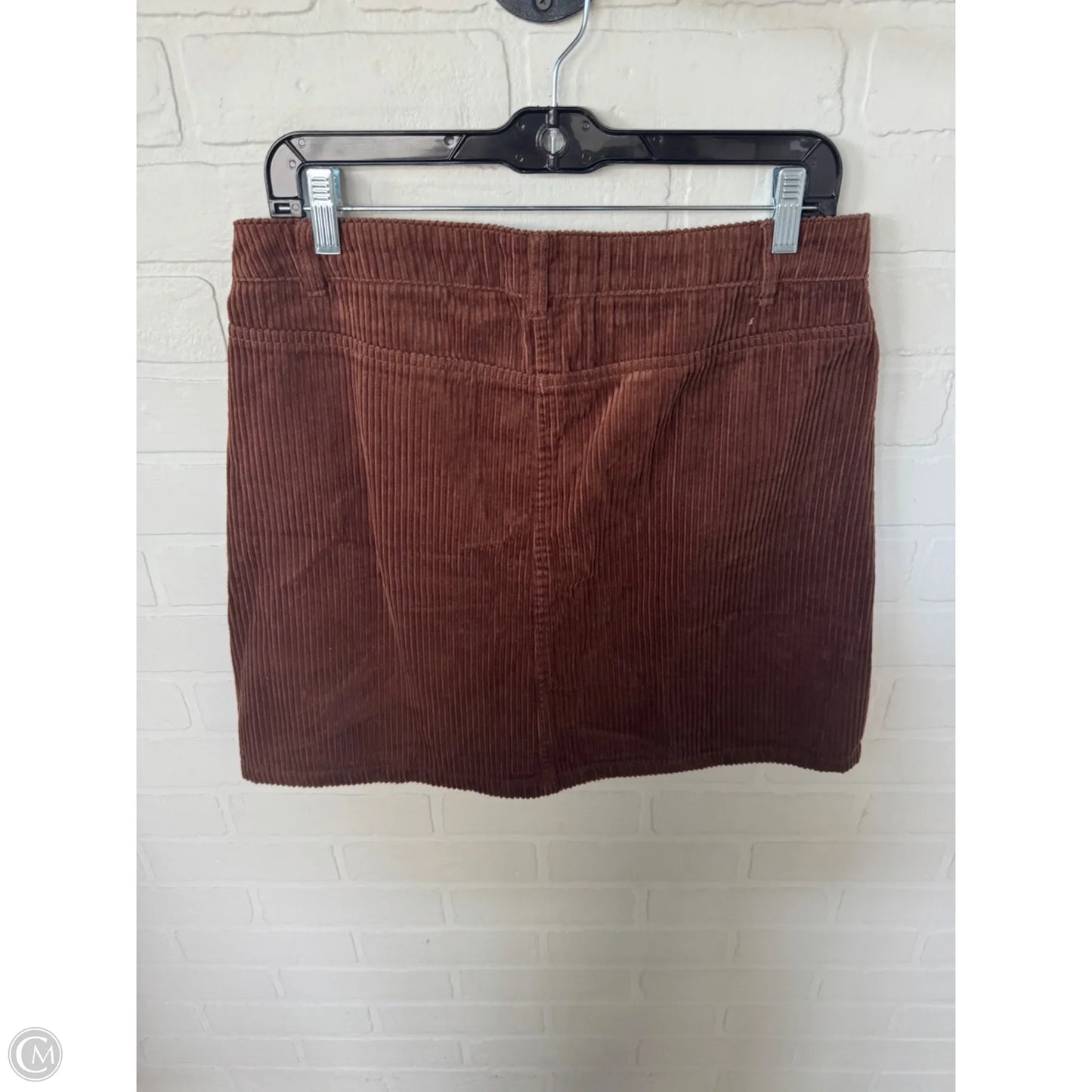 Skirt Mini & Short By Blue Rain In Brown, Size: 12