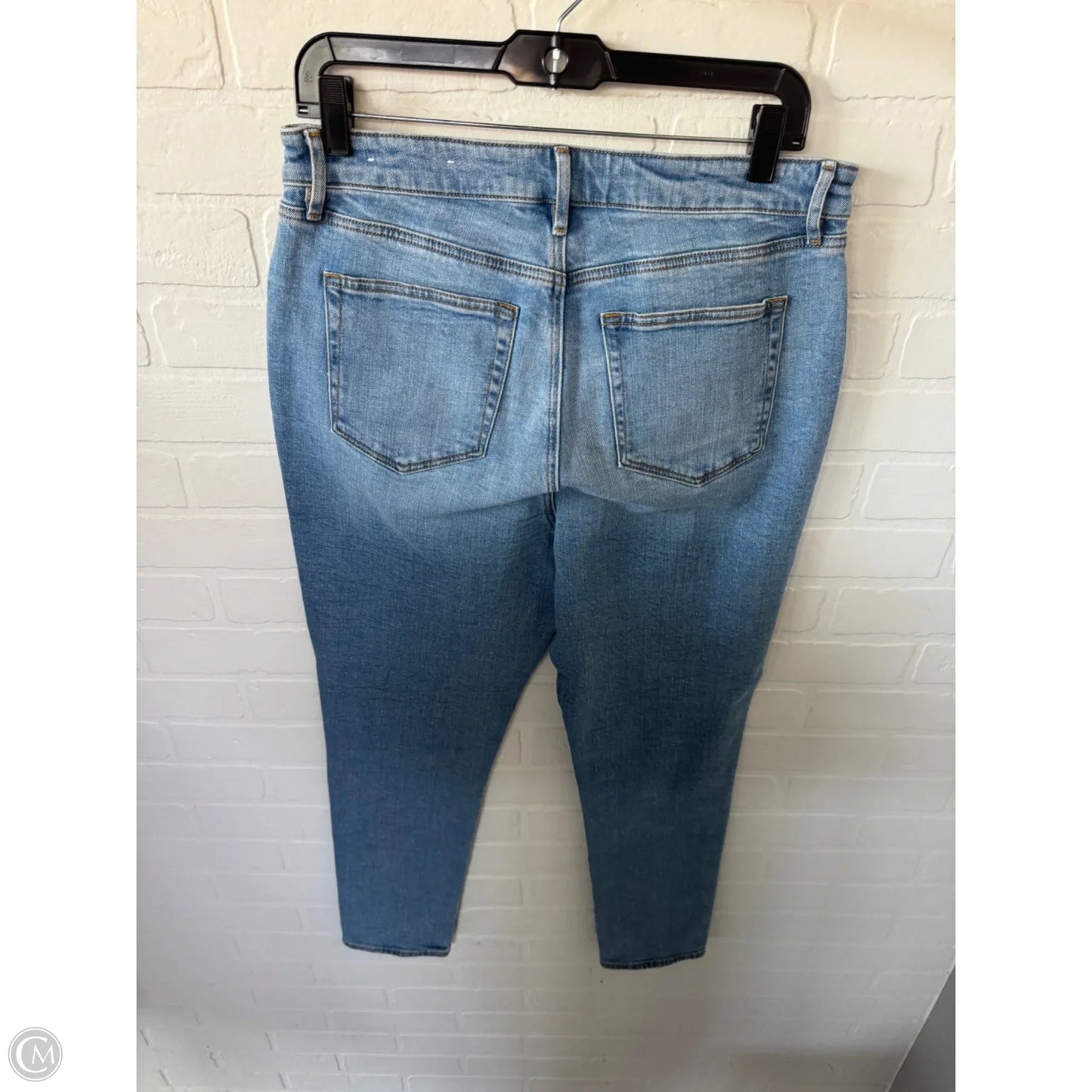 Jeans Skinny By Loft In Blue Denim, Size: 10