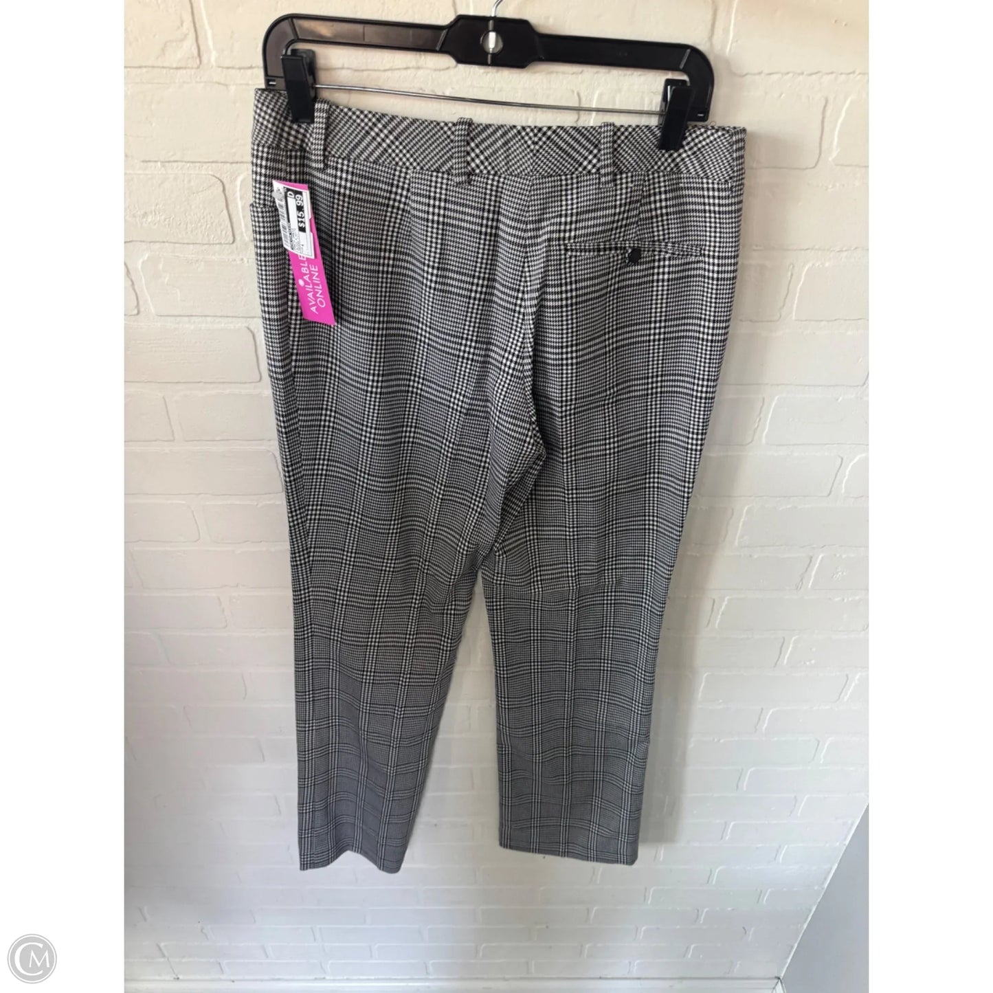 Pants Dress By Calvin Klein In Black & White, Size: 4