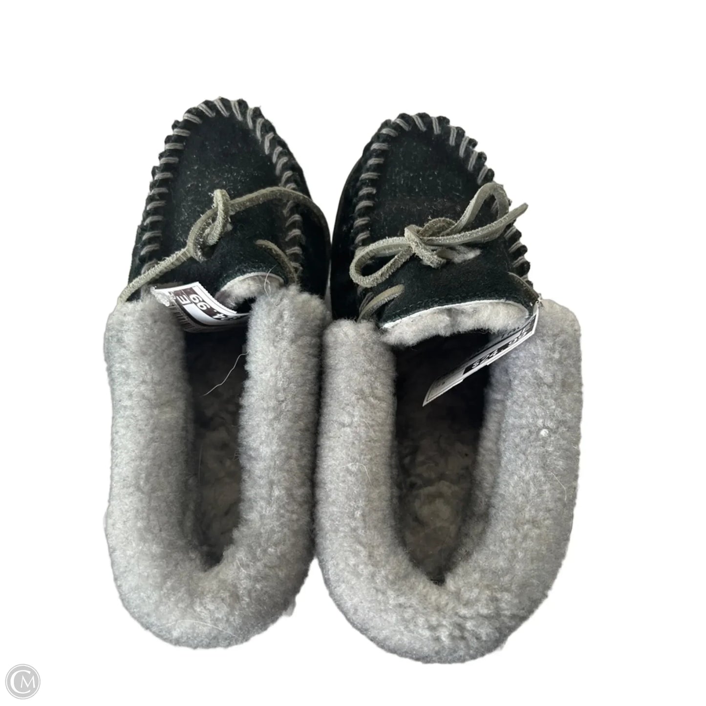 Slippers By L.l. Bean In Black & Grey, Size: 5