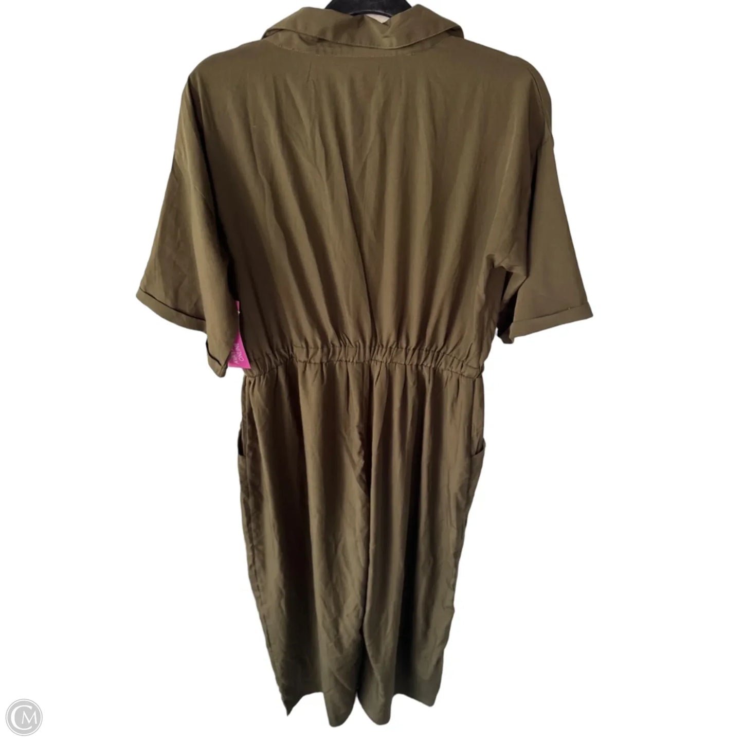 Jumpsuit By Boohoo Boutique In Green, Size: M