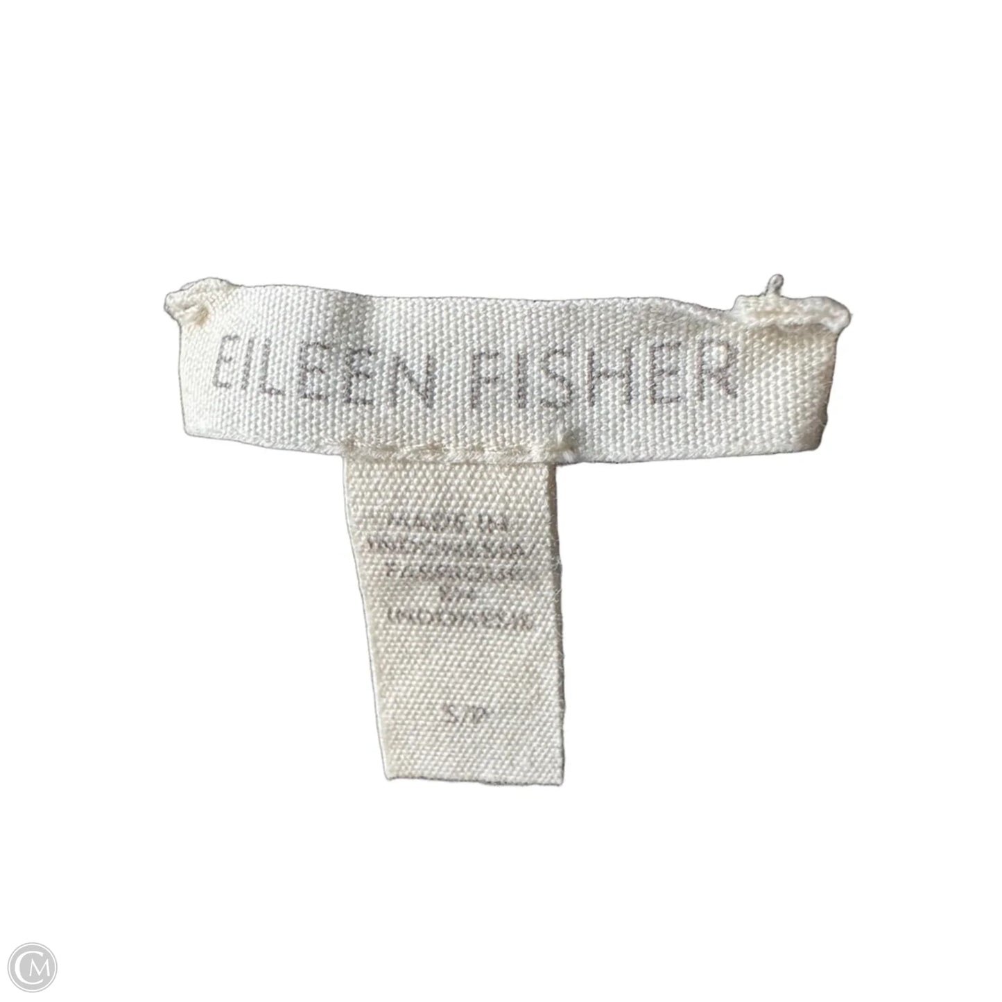 Shorts By Eileen Fisher In Black & Grey, Size: 4p