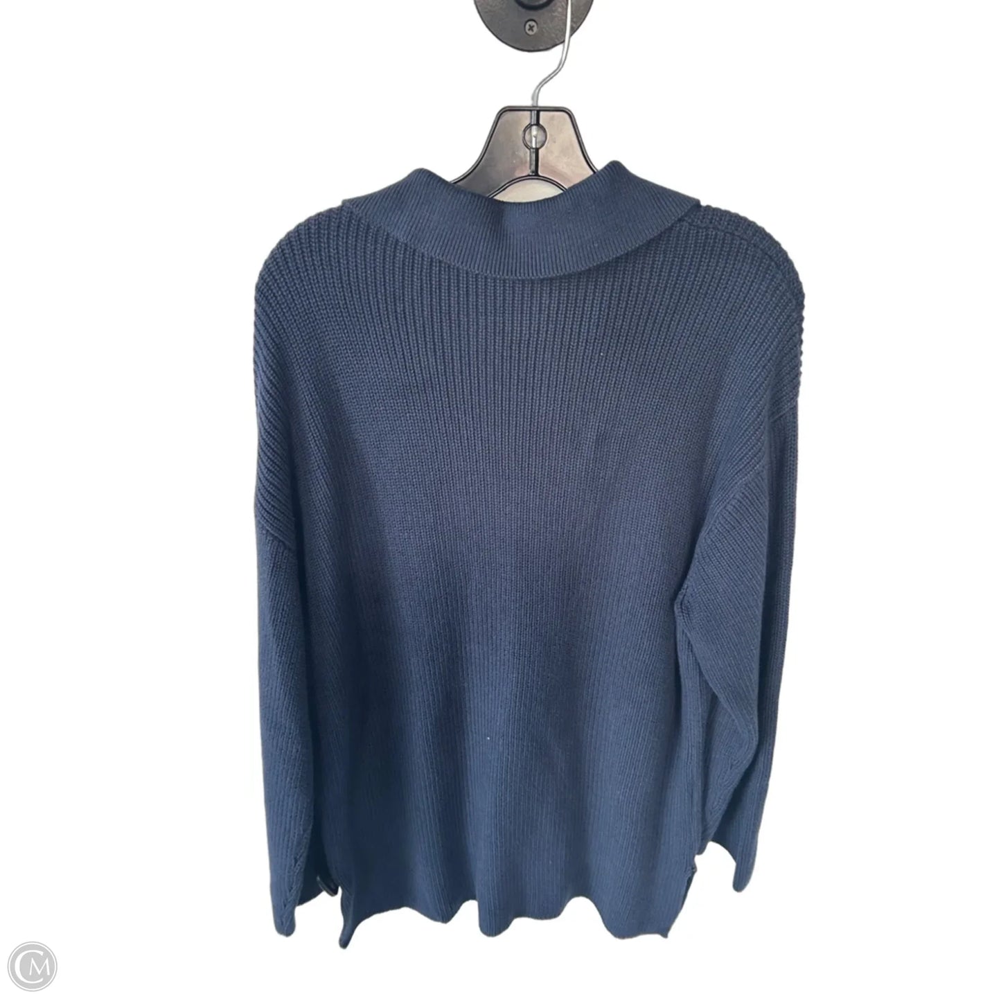 Sweater By Loft In Blue, Size: Xl