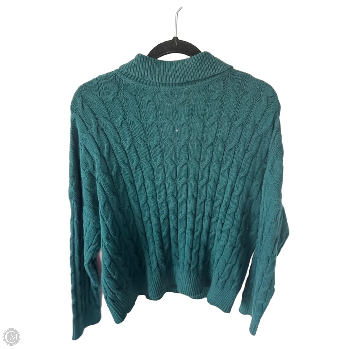 Sweater By Loft In Green, Size: Xl