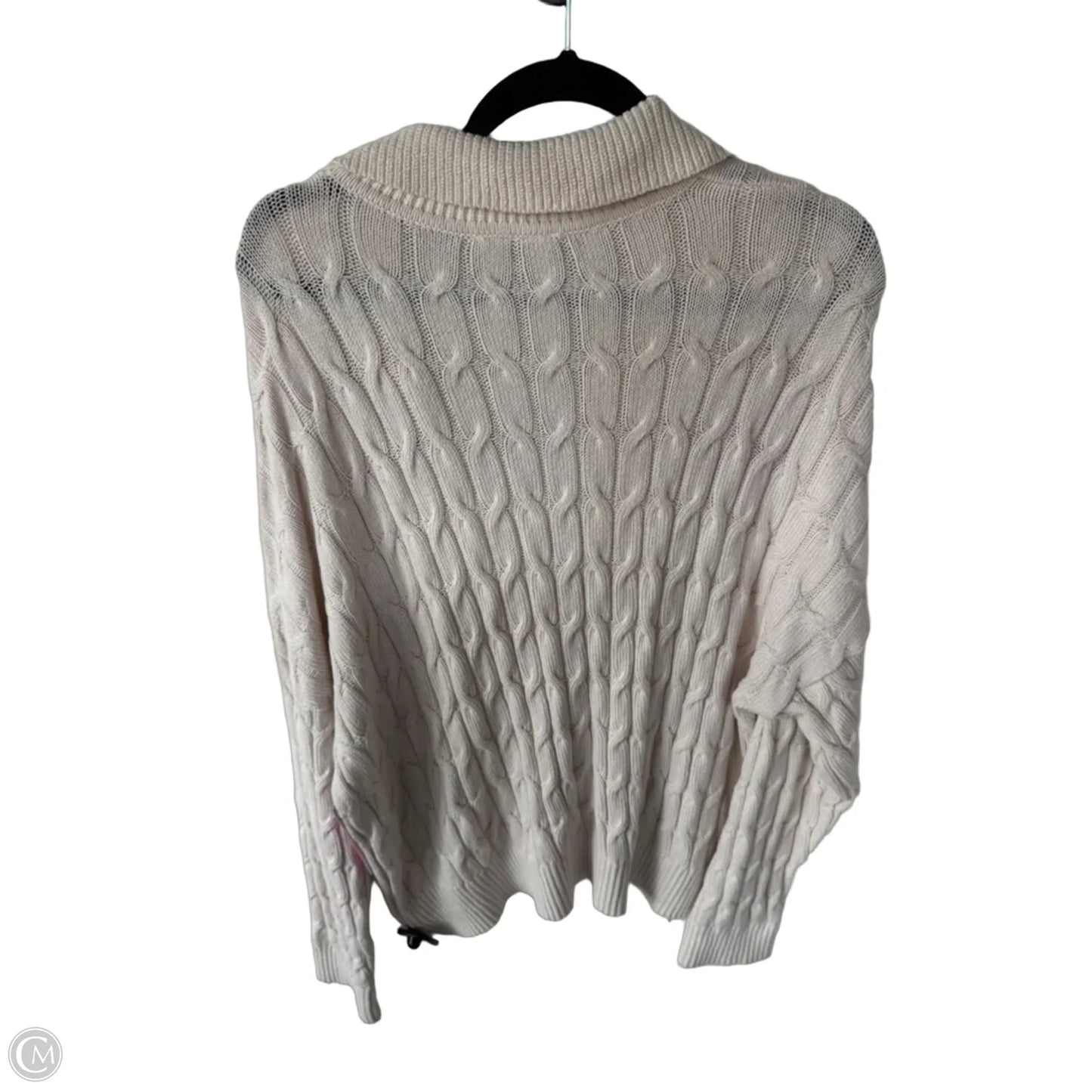 Sweater By Loft In Tan, Size: Xl