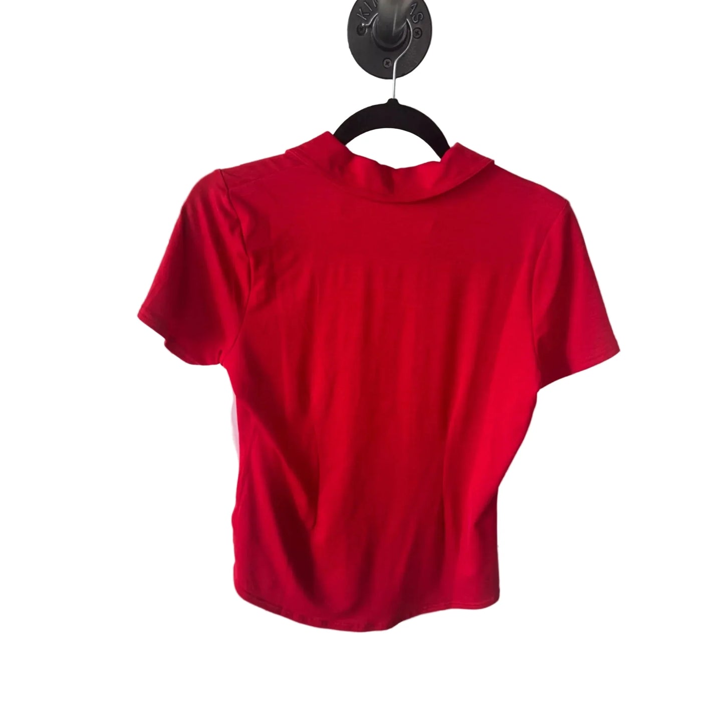 Athletic Top Short Sleeve By Jofit In Red, Size: S