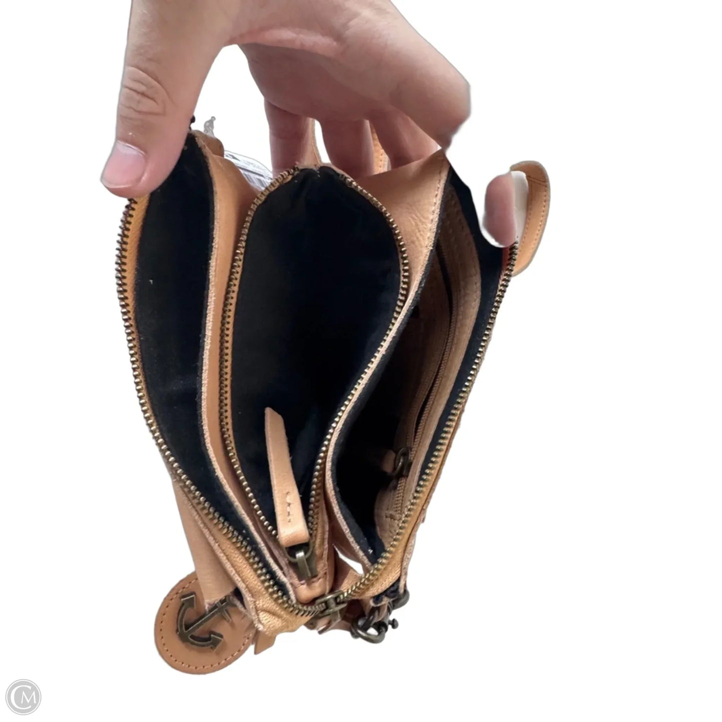 Crossbody Leather By Cmb, Size: Small