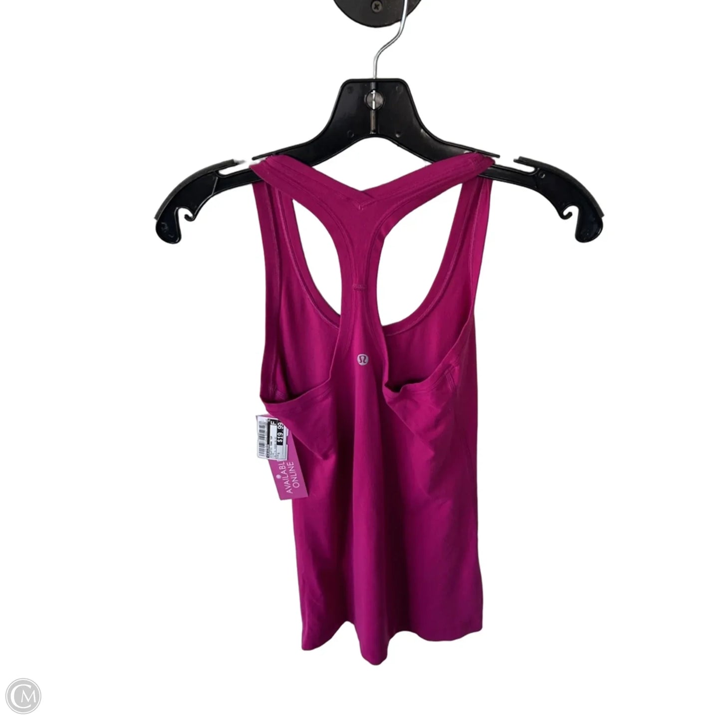 Athletic Tank Top By Lululemon In Pink, Size: S