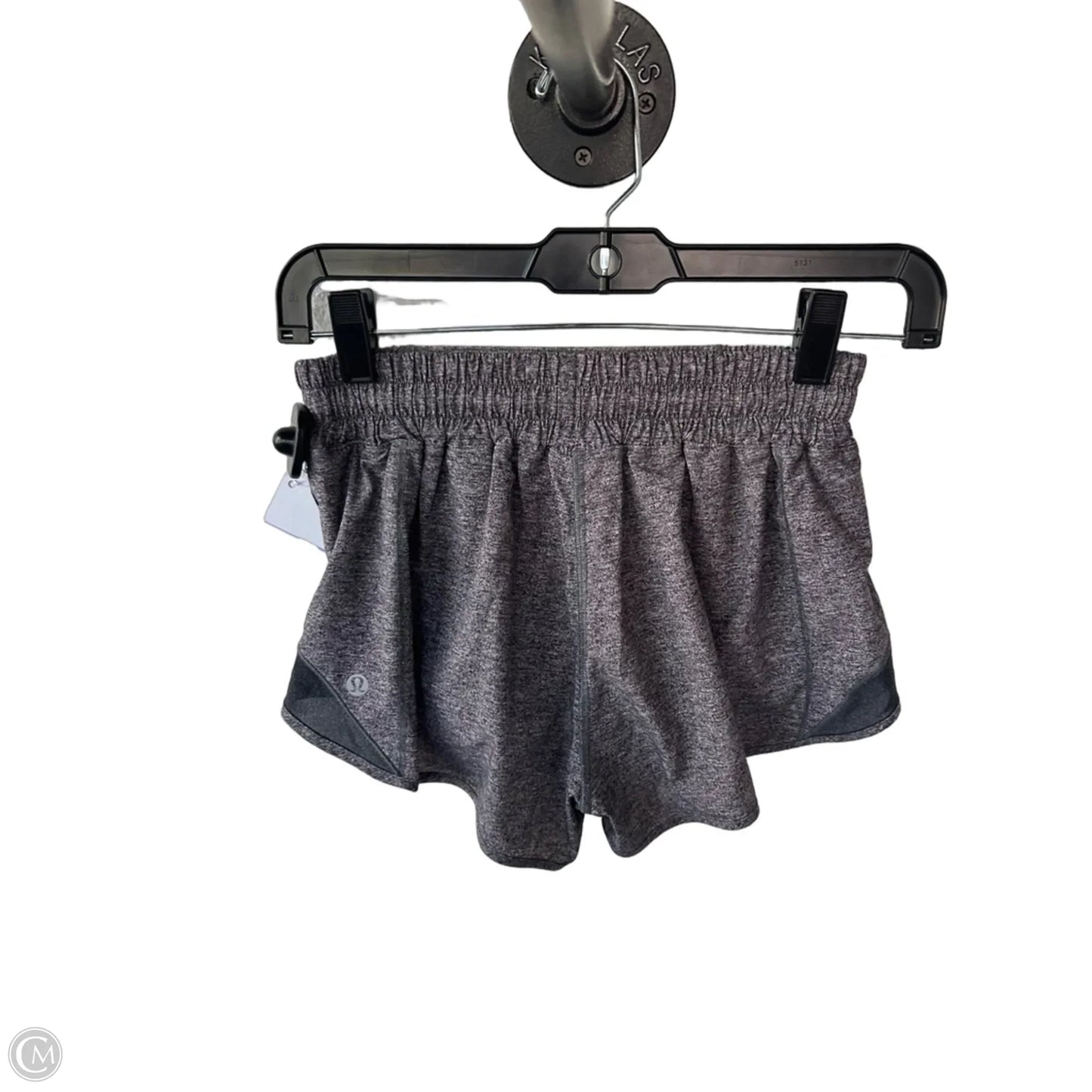 Athletic Shorts By Lululemon In Grey, Size: 4