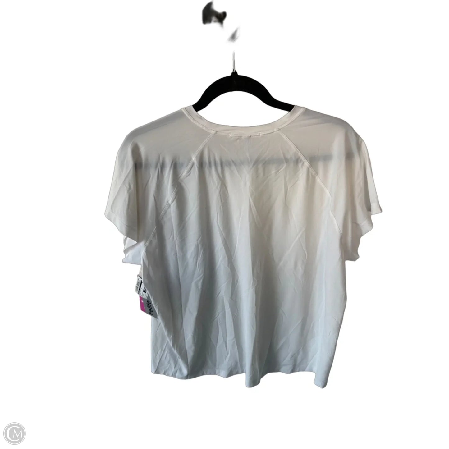 Athletic Top Short Sleeve By Athleta In White, Size: Lp