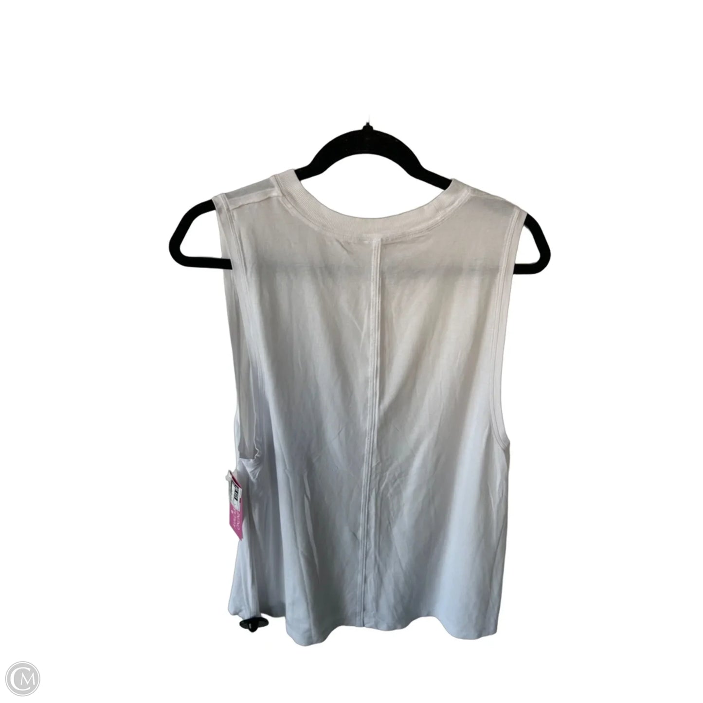 Athletic Tank Top By Lululemon In White, Size: L
