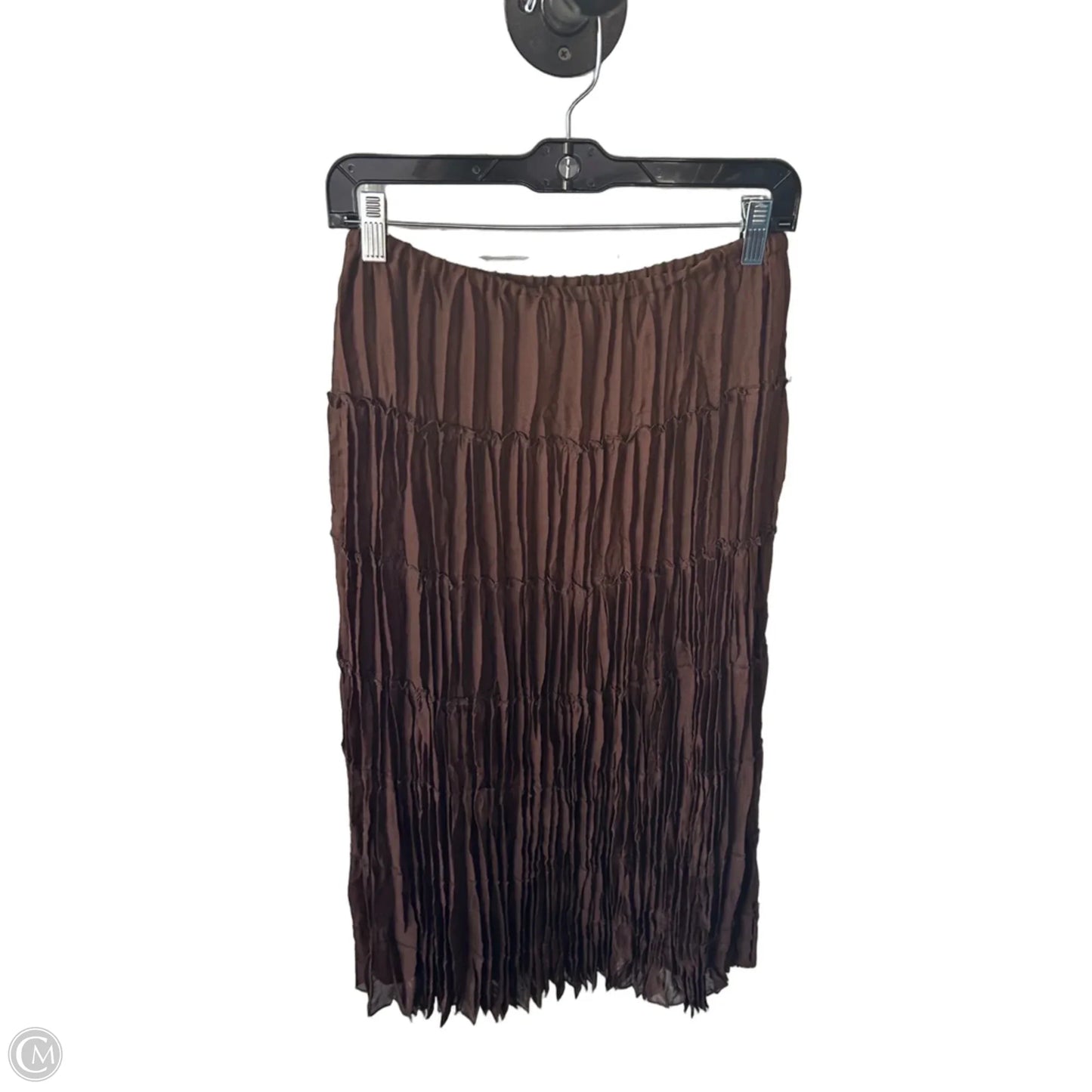 Skirt Midi By Sunny Leigh In Brown, Size: M