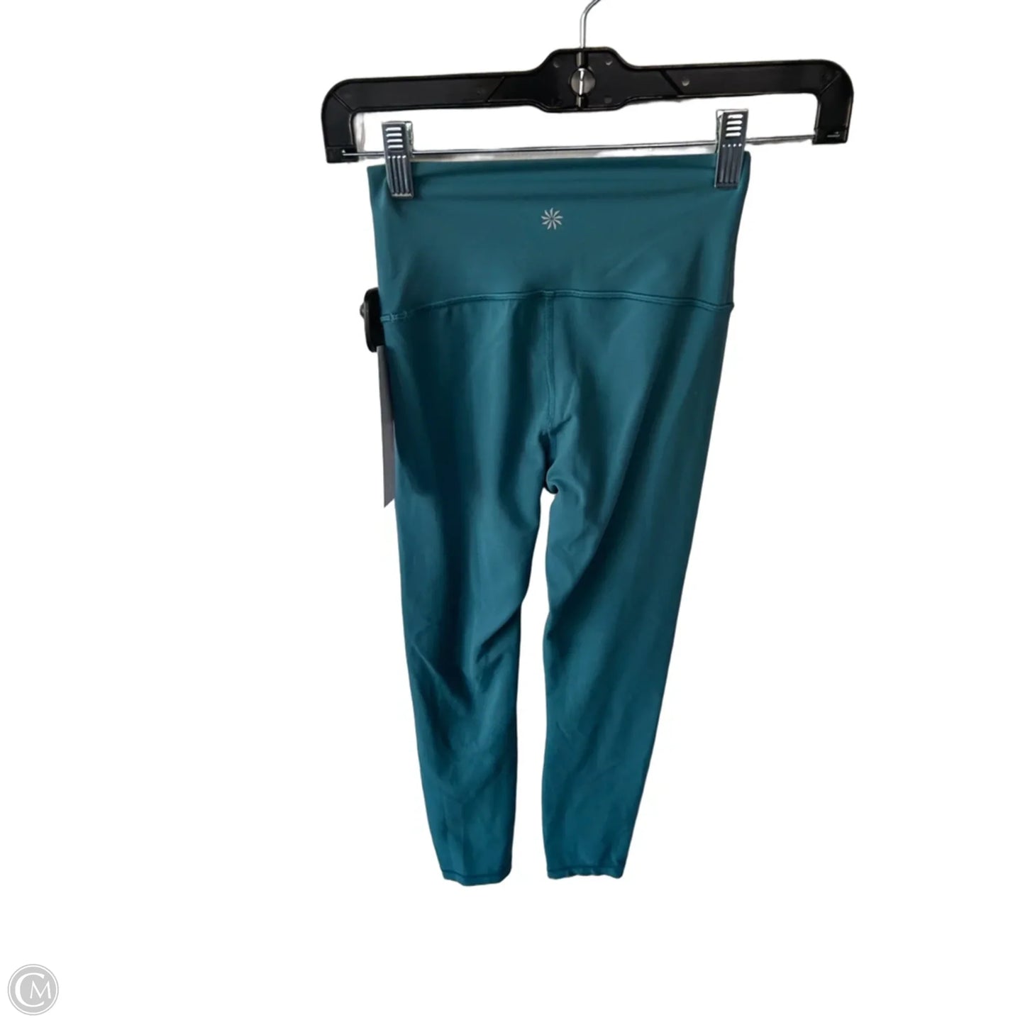 Athletic Leggings By Athleta In Teal, Size: Xs