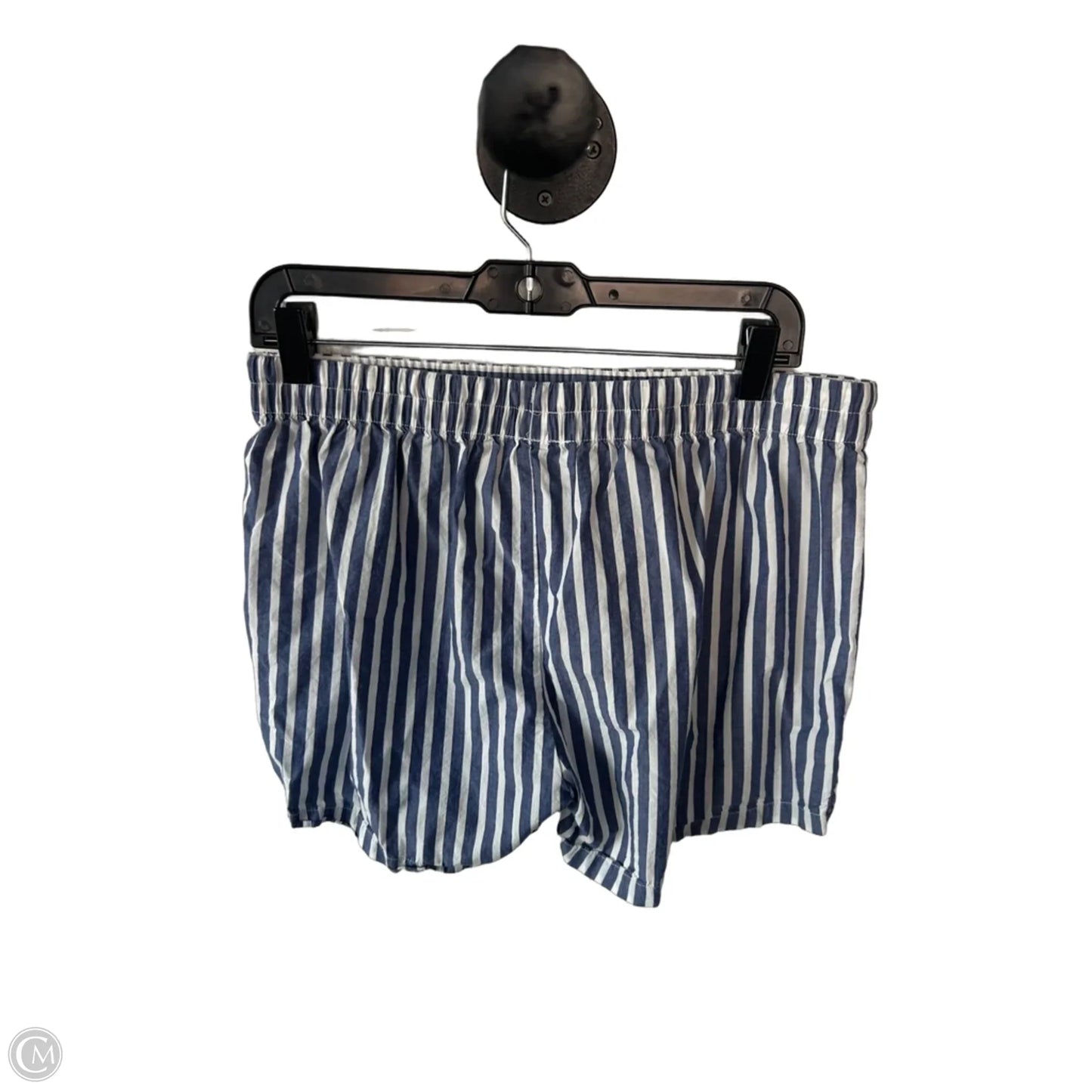 Lounge Set Shorts By Papillion In Blue & White, Size: M