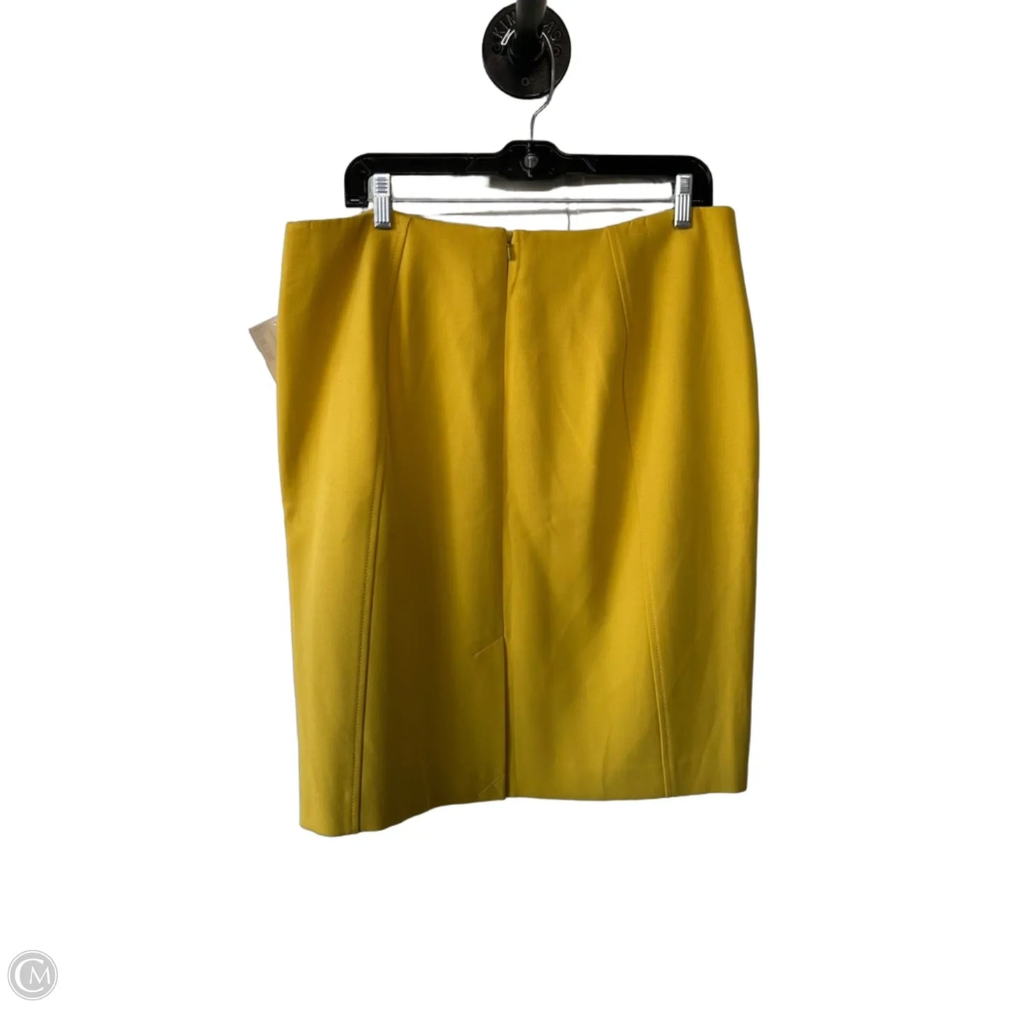 Skirt Mini & Short By Halogen In Yellow, Size: 14