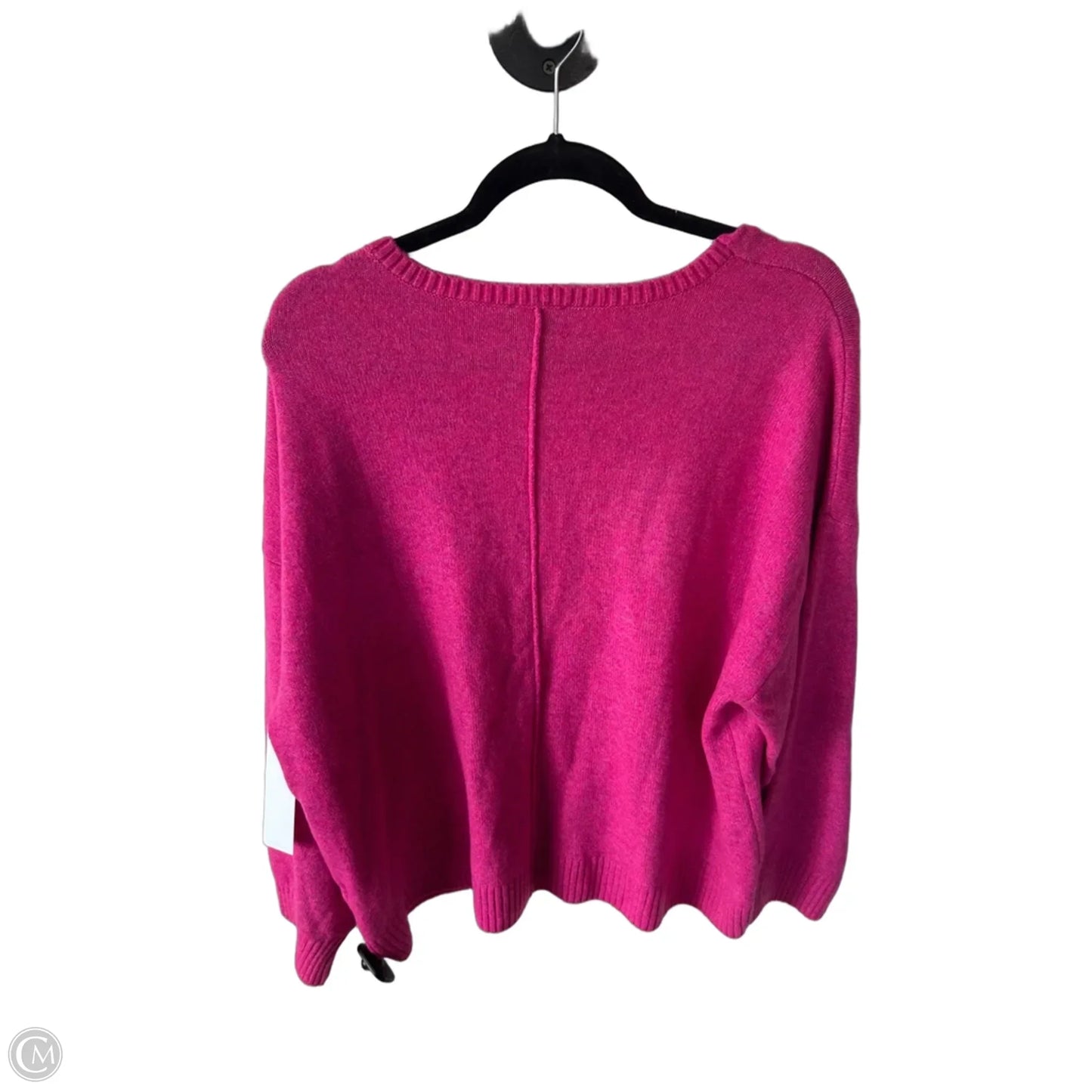 Sweater By Vince Camuto In Pink & Purple, Size: Xxl