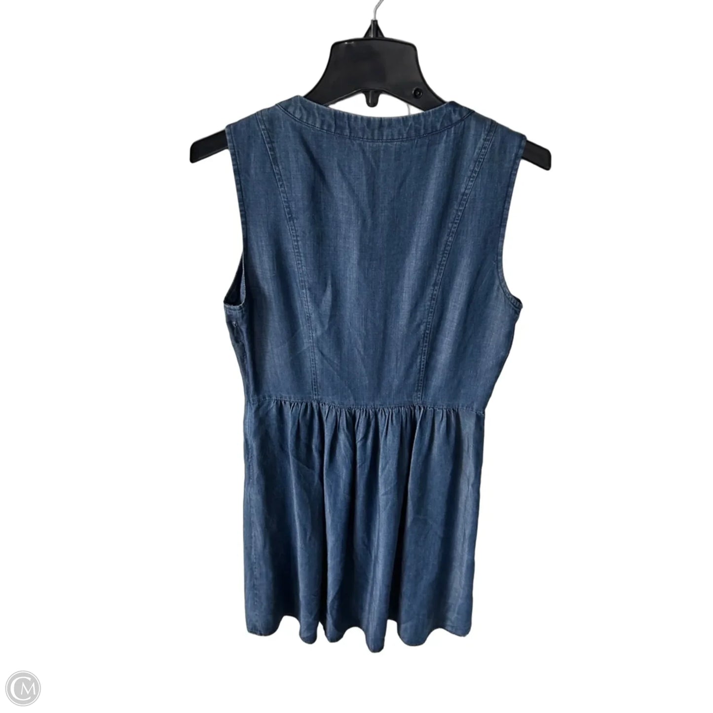 Dress Work By Tommy Hilfiger In Blue Denim, Size: M