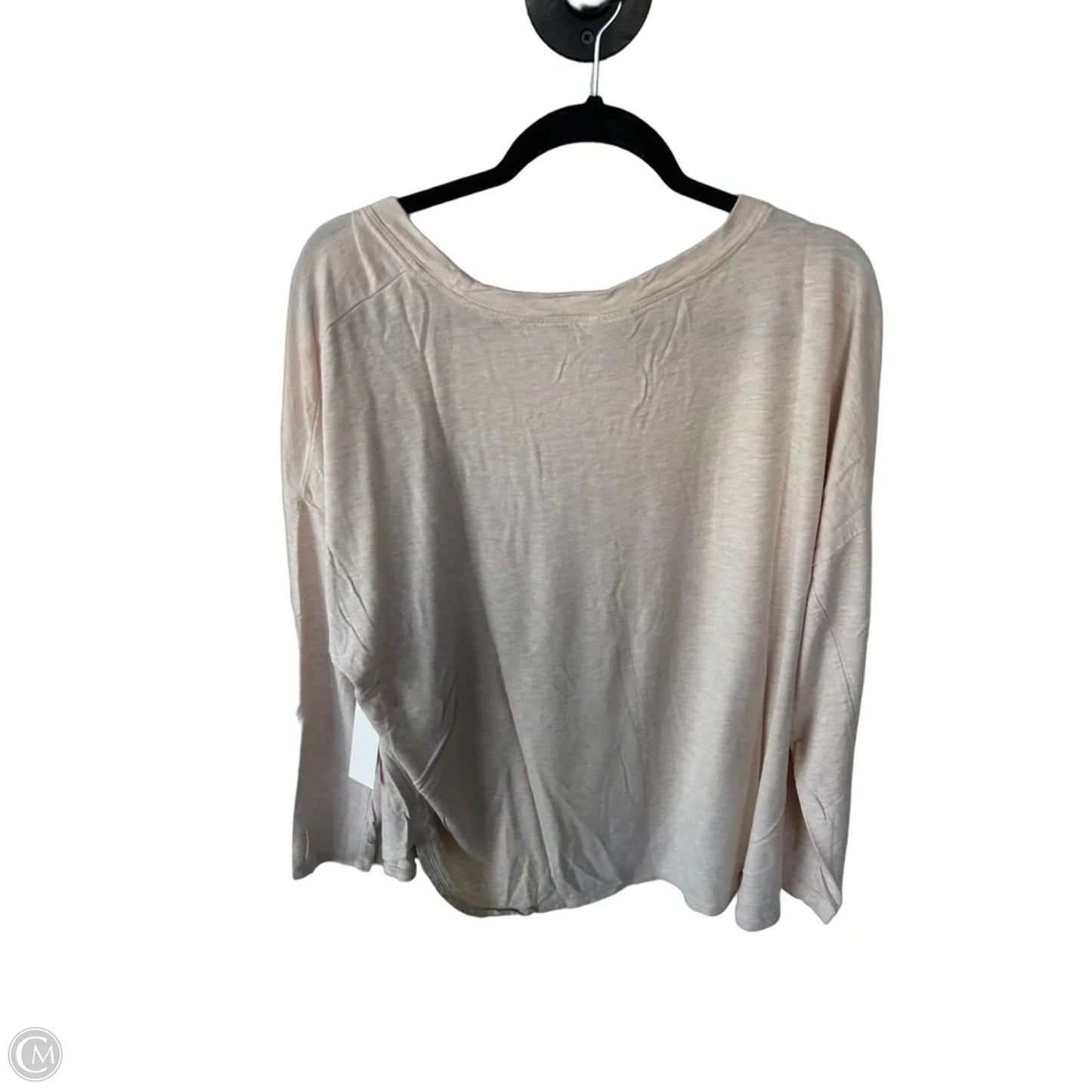 Top Long Sleeve By Cabi In Brown & Tan, Size: Xl