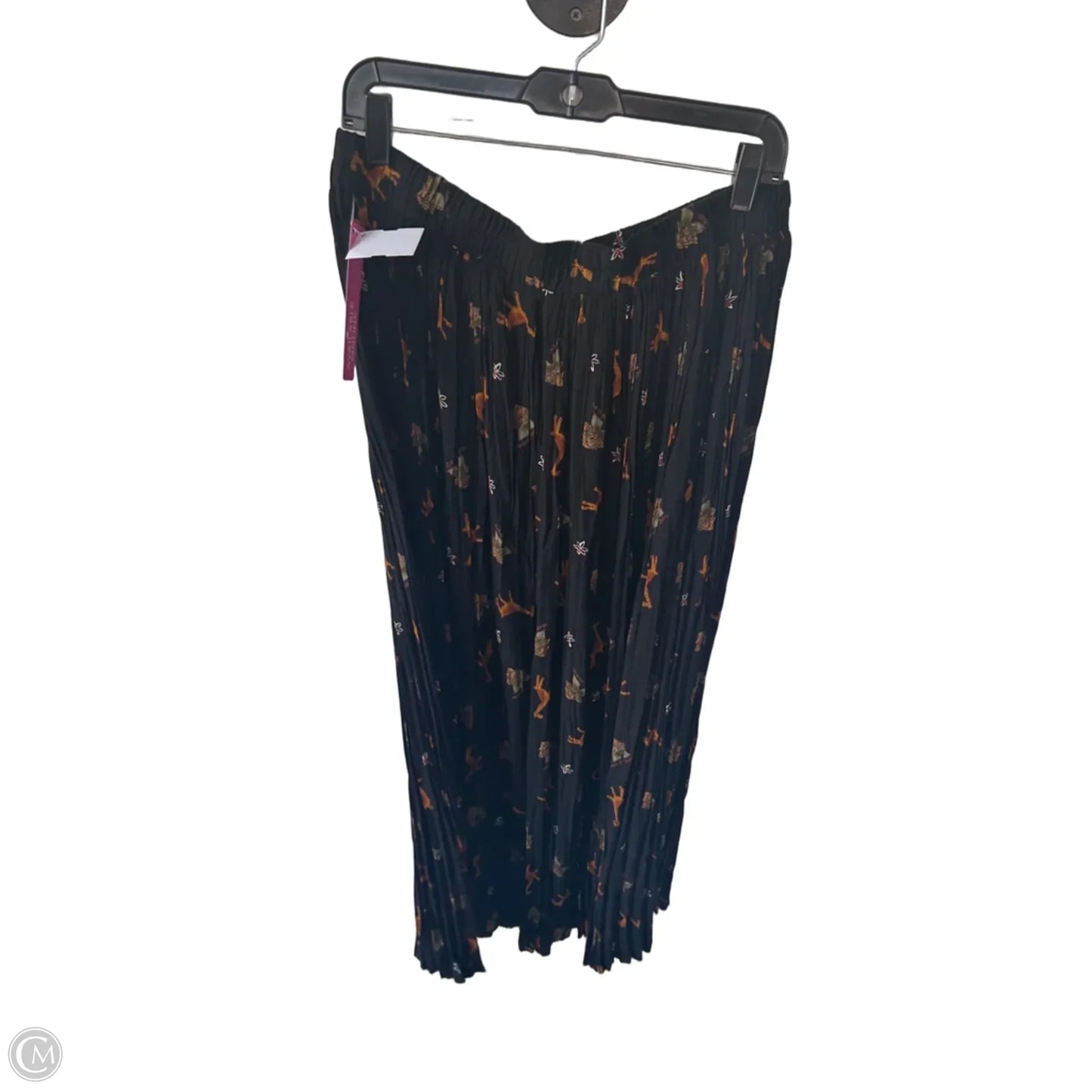 Skirt Maxi By Clothes Mentor In Black & Brown, Size: Xl
