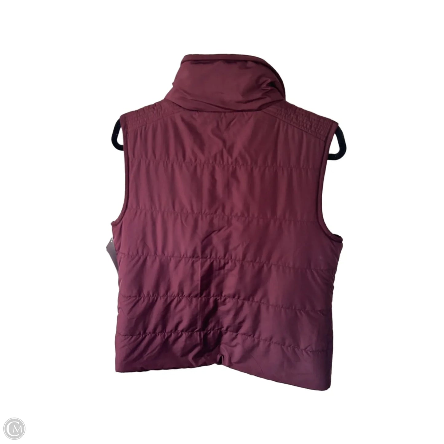 Vest Puffer & Quilted By Talbots In Cream & Red, Size: Lp