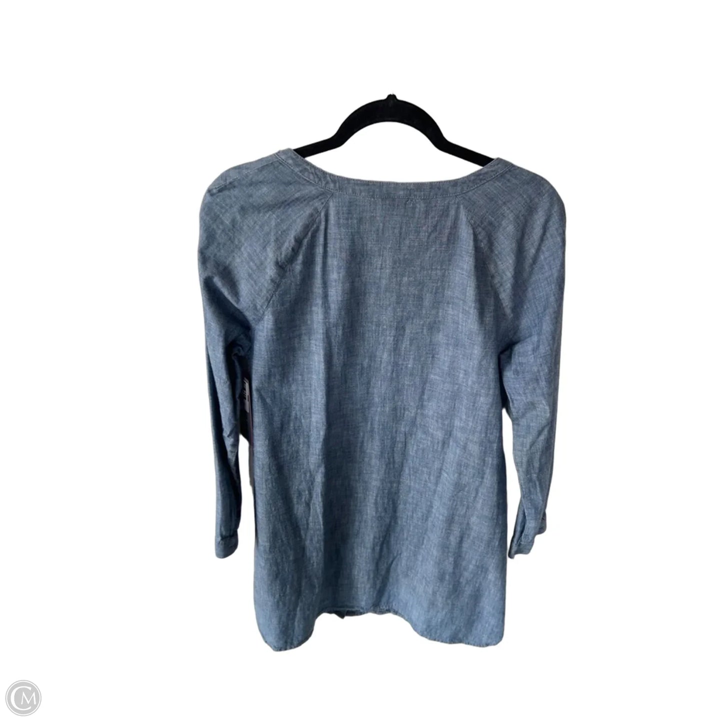 Dress Casual Short By J. Jill In Blue Denim, Size: Mp