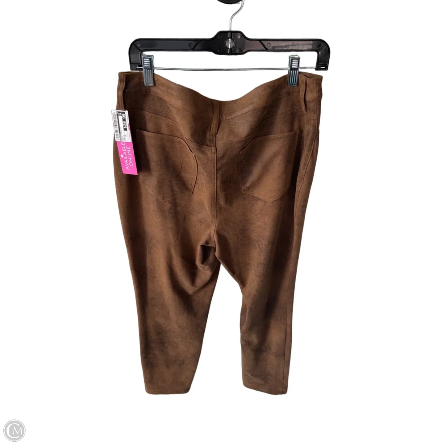 Jeans Straight By Chicos In Brown, Size: 10