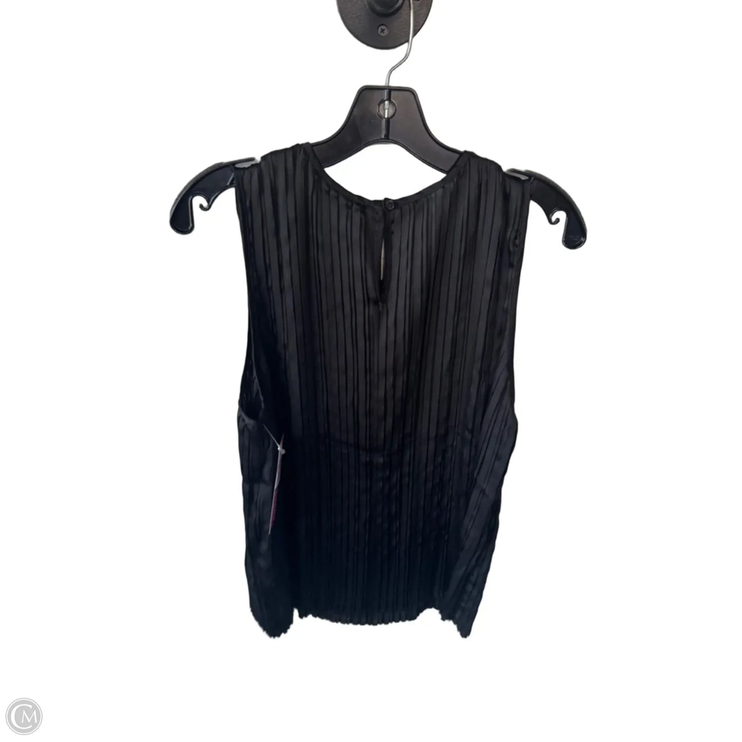 Blouse Sleeveless By Gap In Black, Size: L