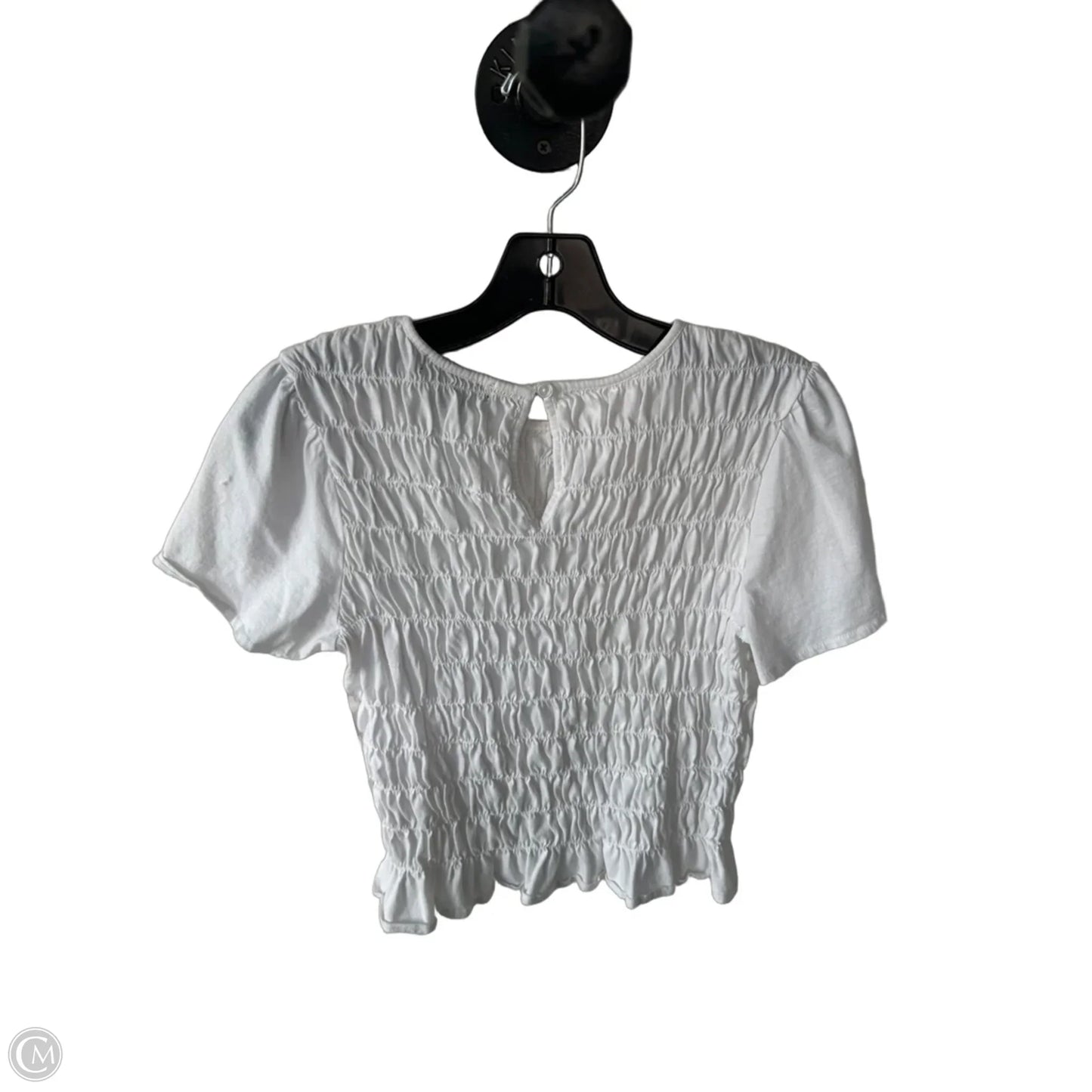 Top Short Sleeve By Sanctuary In White, Size: M