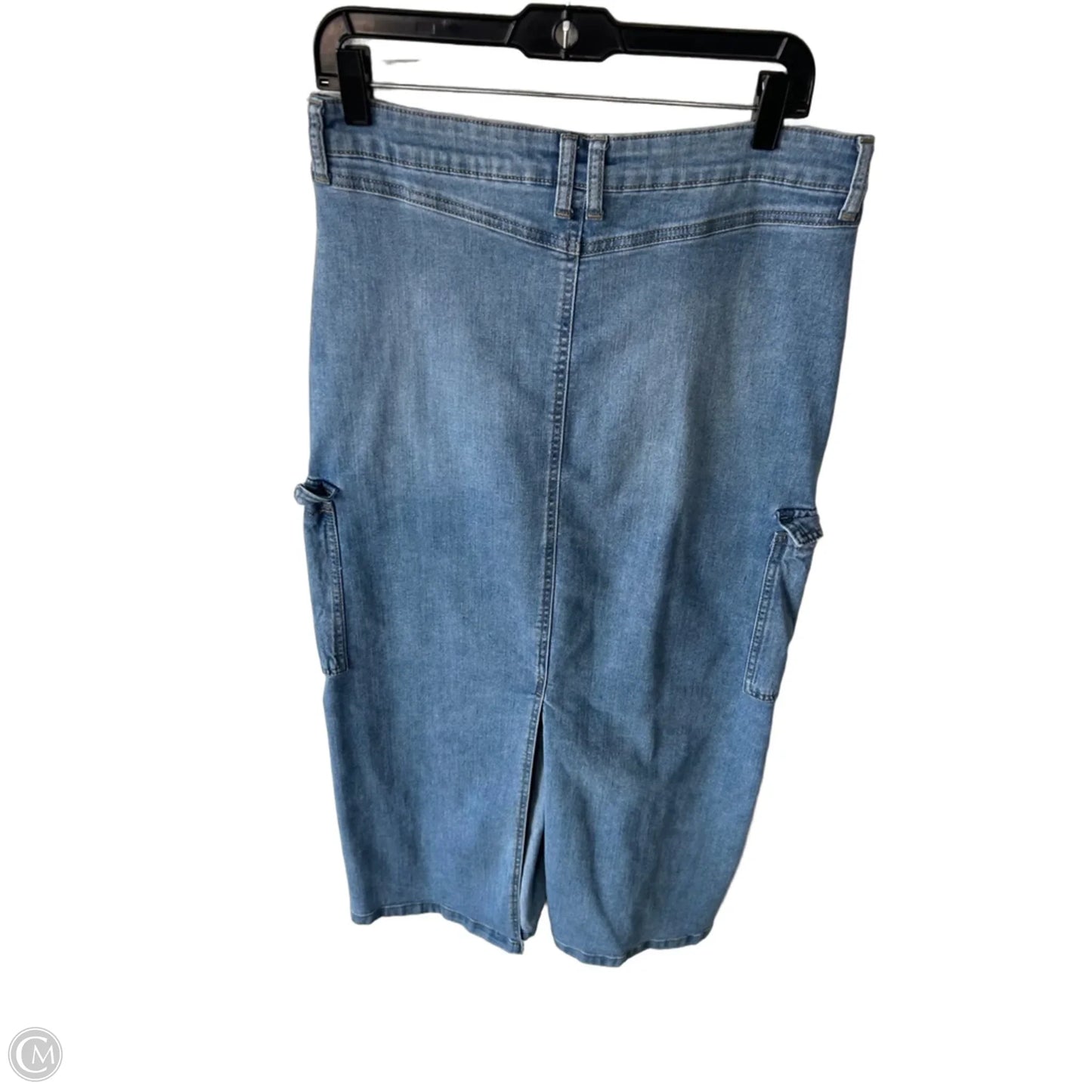 Skirt Maxi By Rewash In Blue Denim, Size: 12