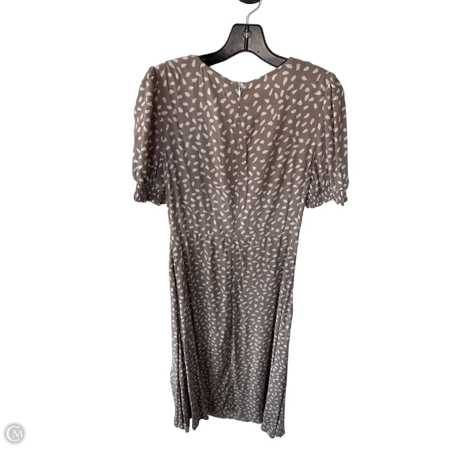 Dress Casual Maxi By Petal & Pup In Brown & White, Size: S