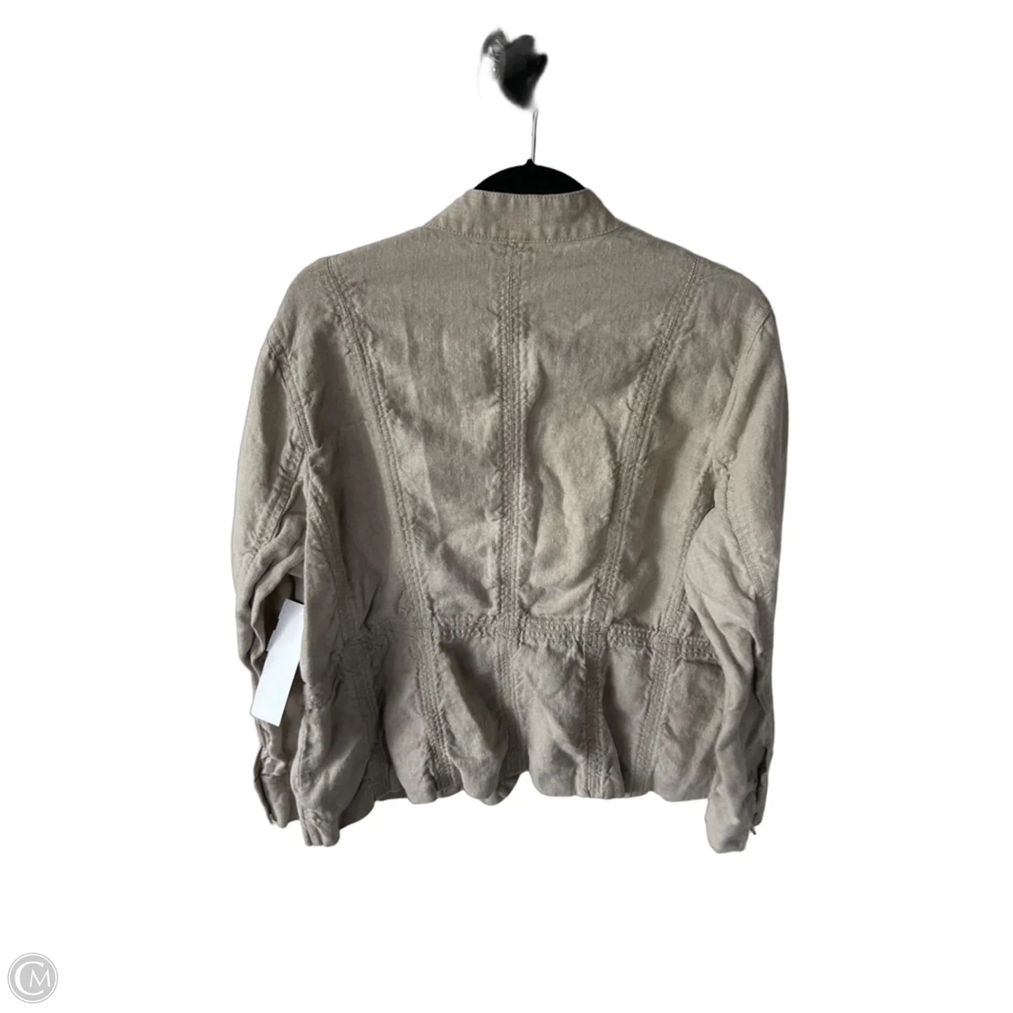 Blazer By Coldwater Creek In Tan, Size: 1x