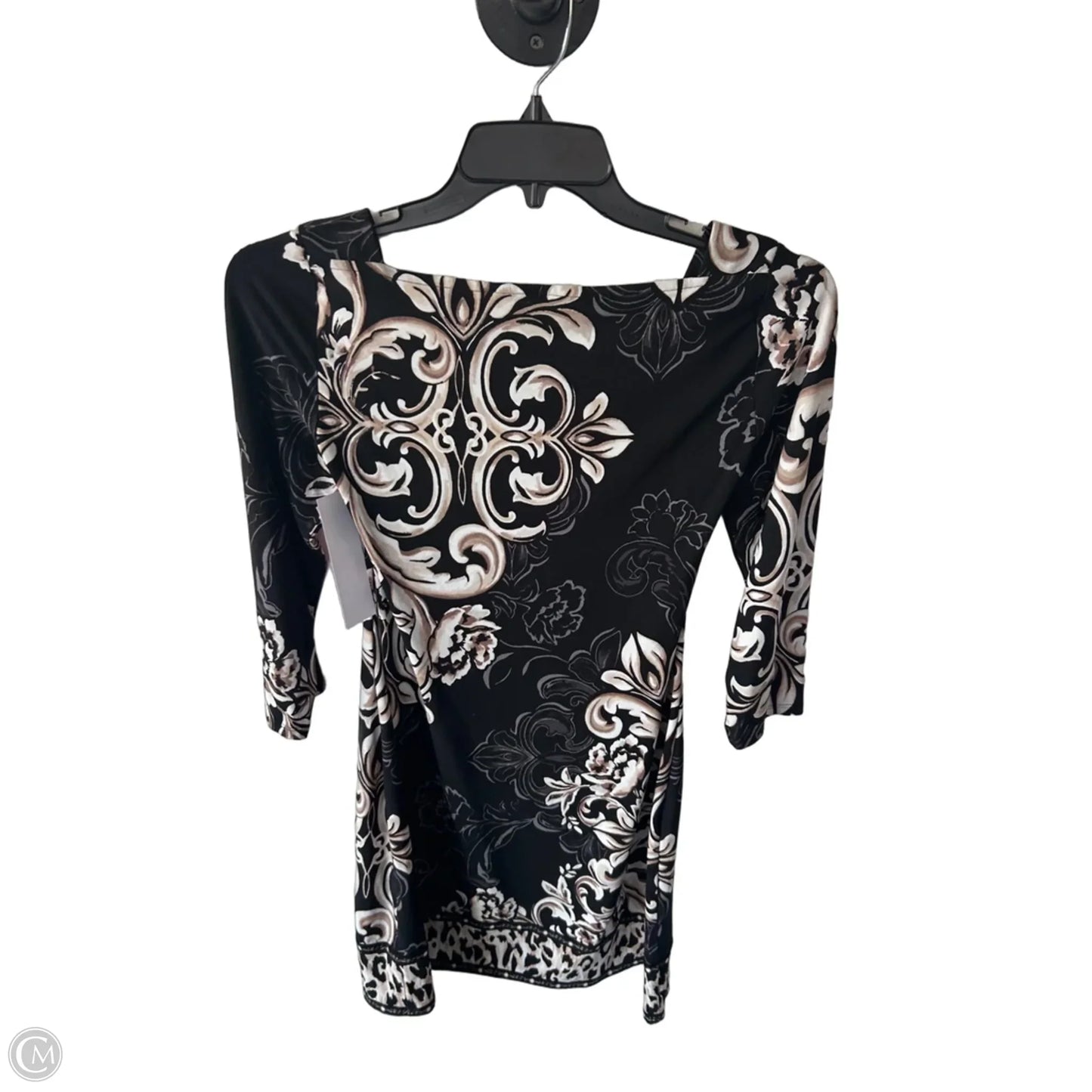 Dress Work By White House Black Market In Black & Tan, Size: M