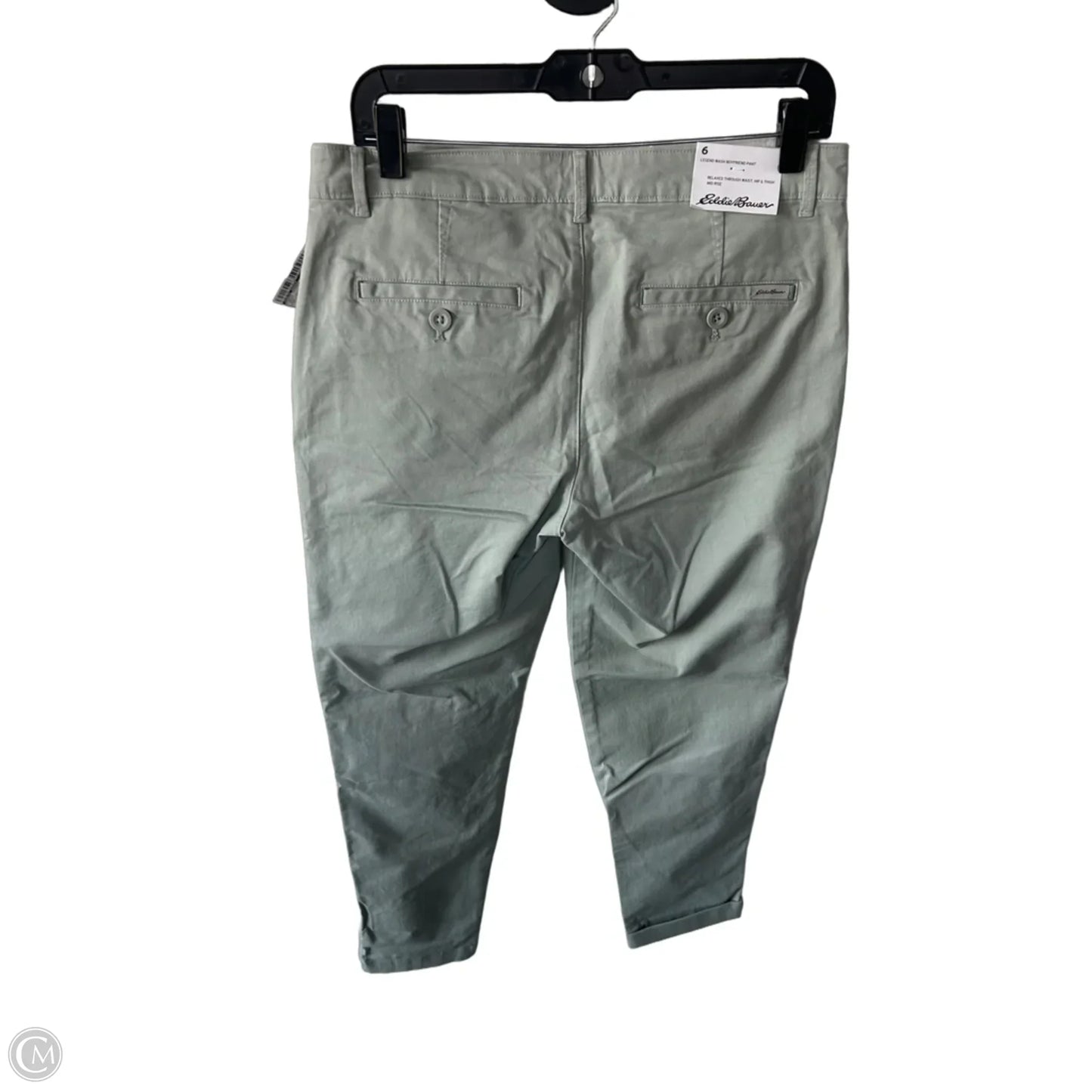 Pants Chinos & Khakis By Eddie Bauer In Green, Size: 6