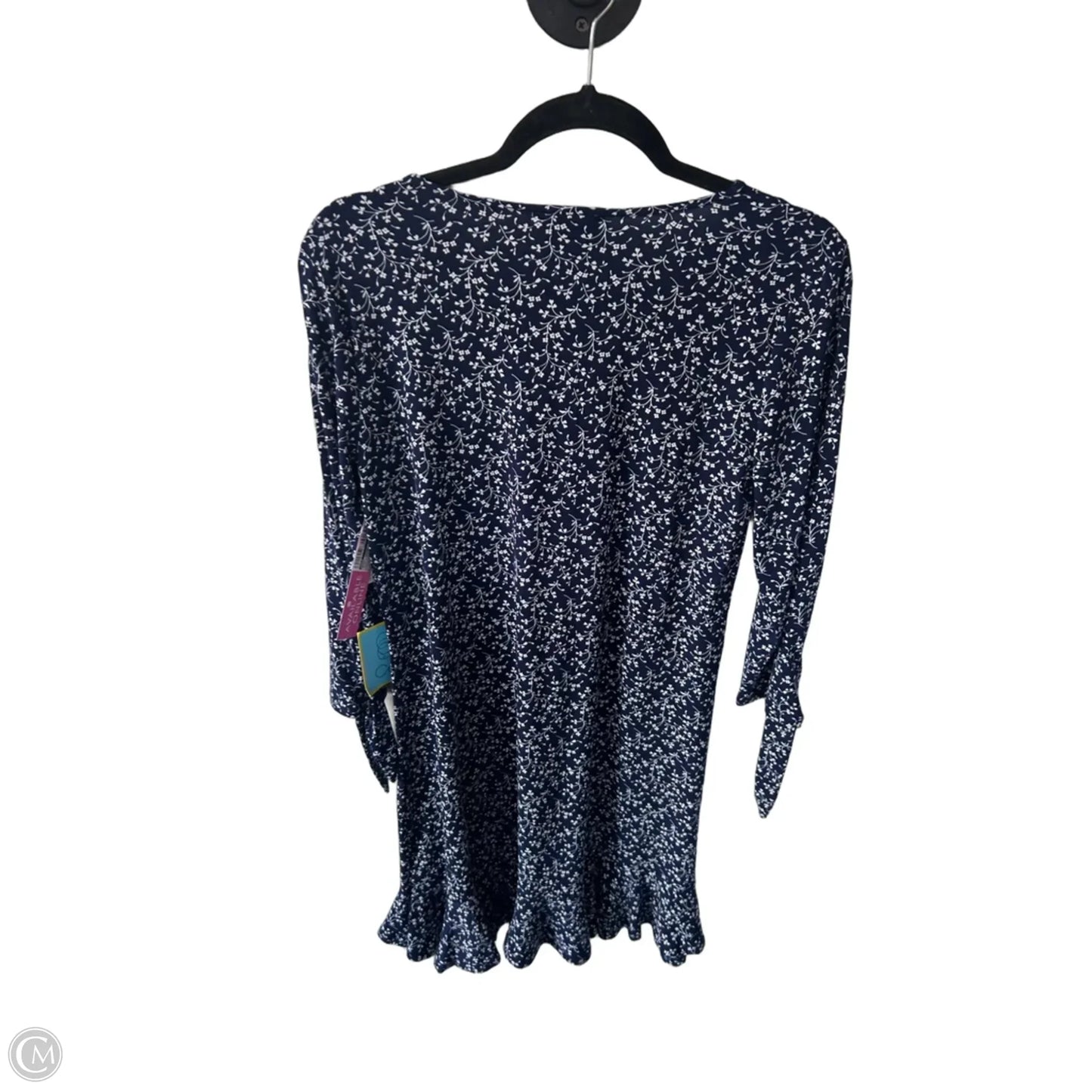Dress Casual Short By Cece In Blue & White, Size: S
