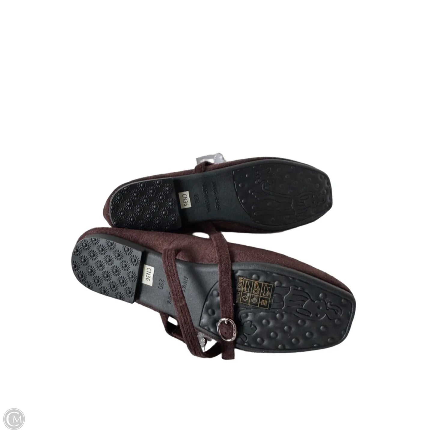 Shoes Flats By Cme In Brown, Size: 6
