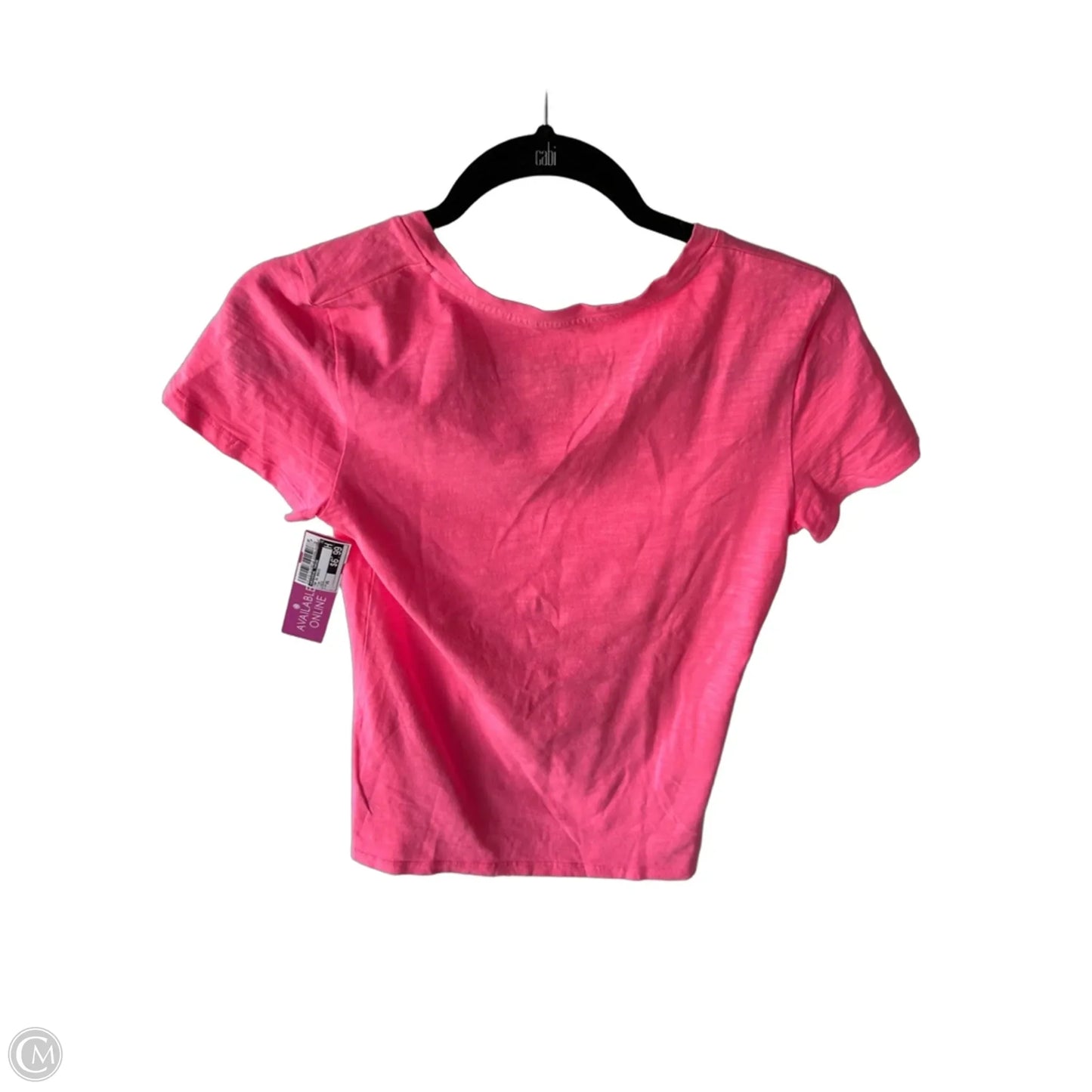 Top Short Sleeve Basic By Universal Thread In Pink, Size: Xs