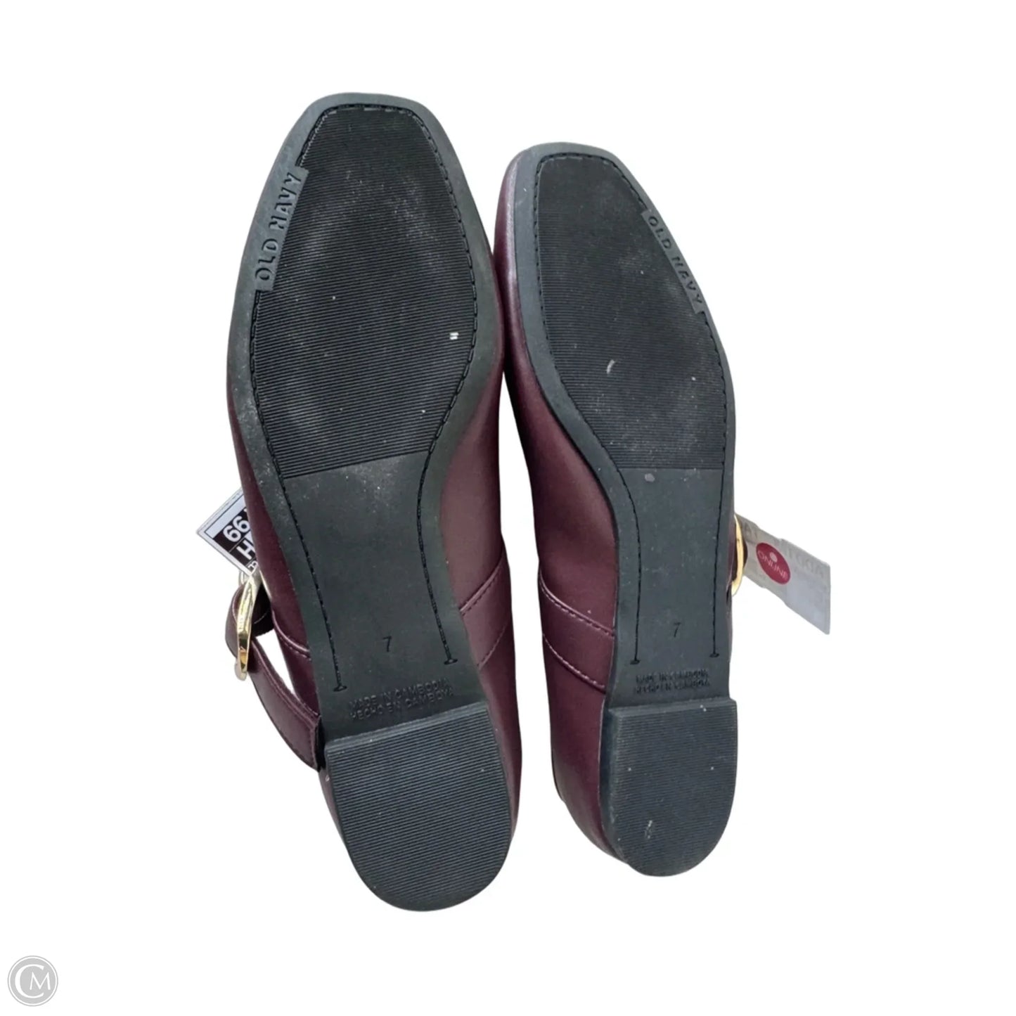 Shoes Flats By Old Navy In Red, Size: 7