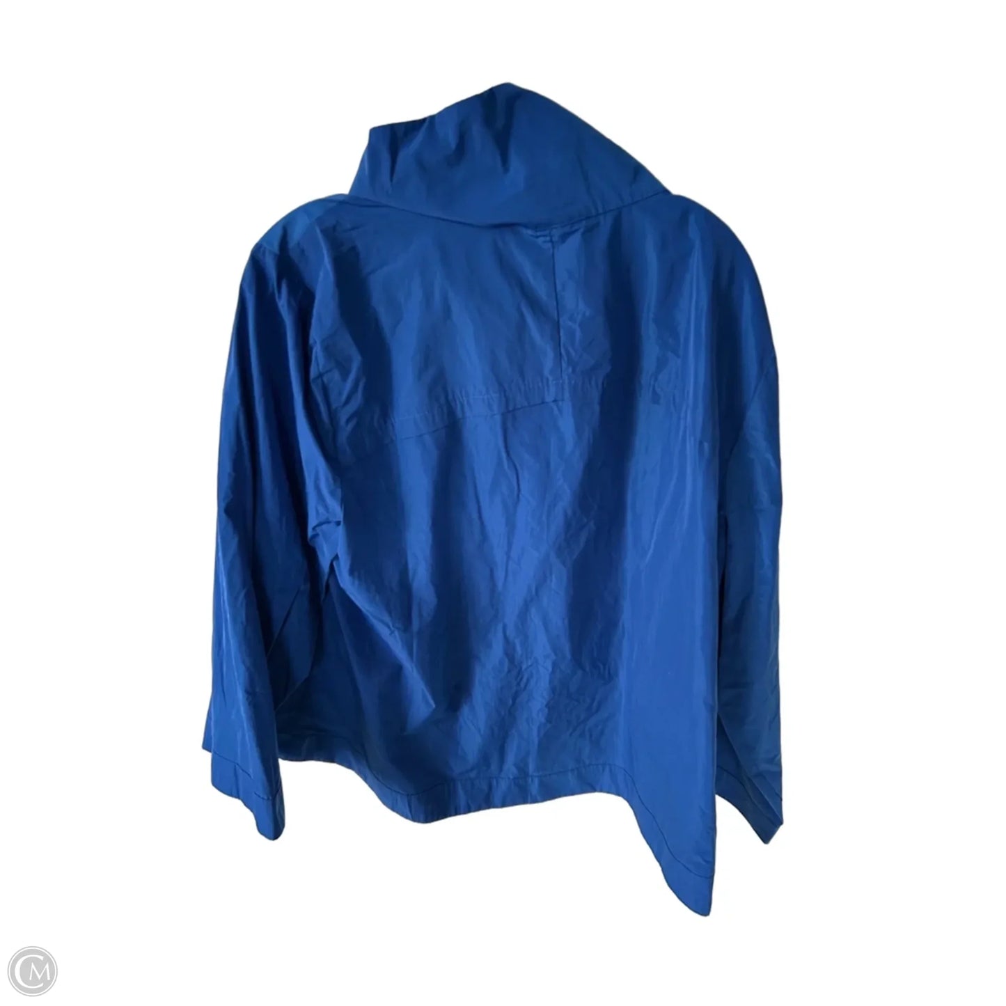 Jacket Windbreaker By Habitat In Blue, Size: Xxl