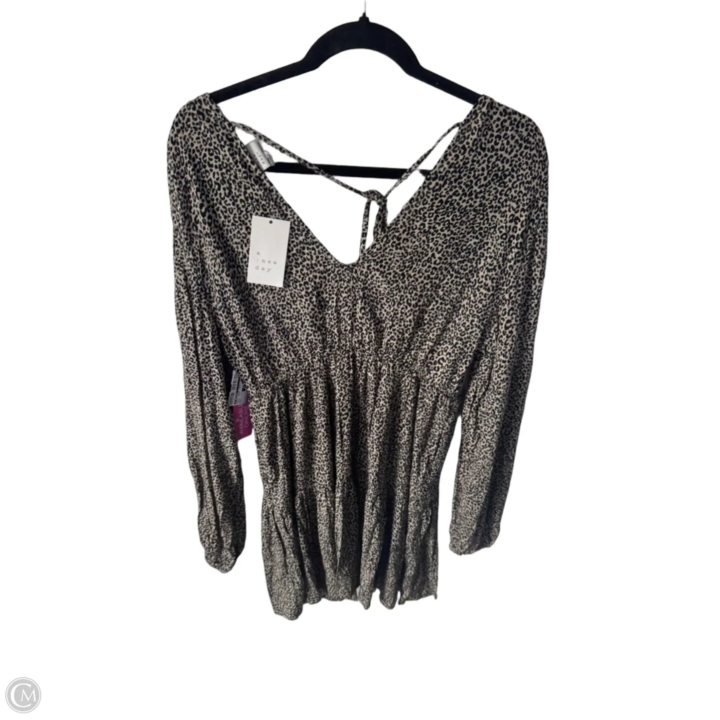 Dress Casual Short By A New Day In Animal Print, Size: L