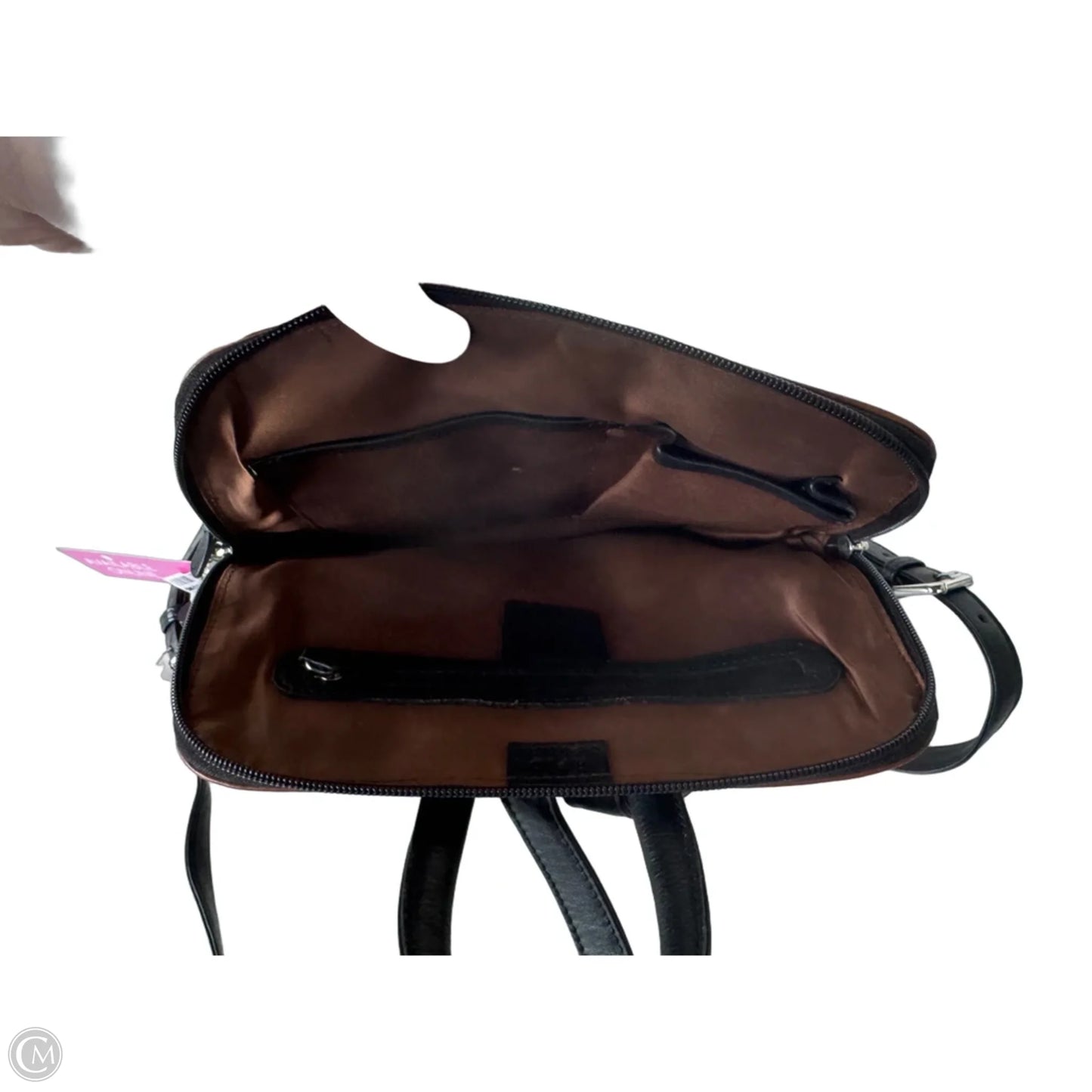 Backpack Leather By Clothes Mentor, Size: Large