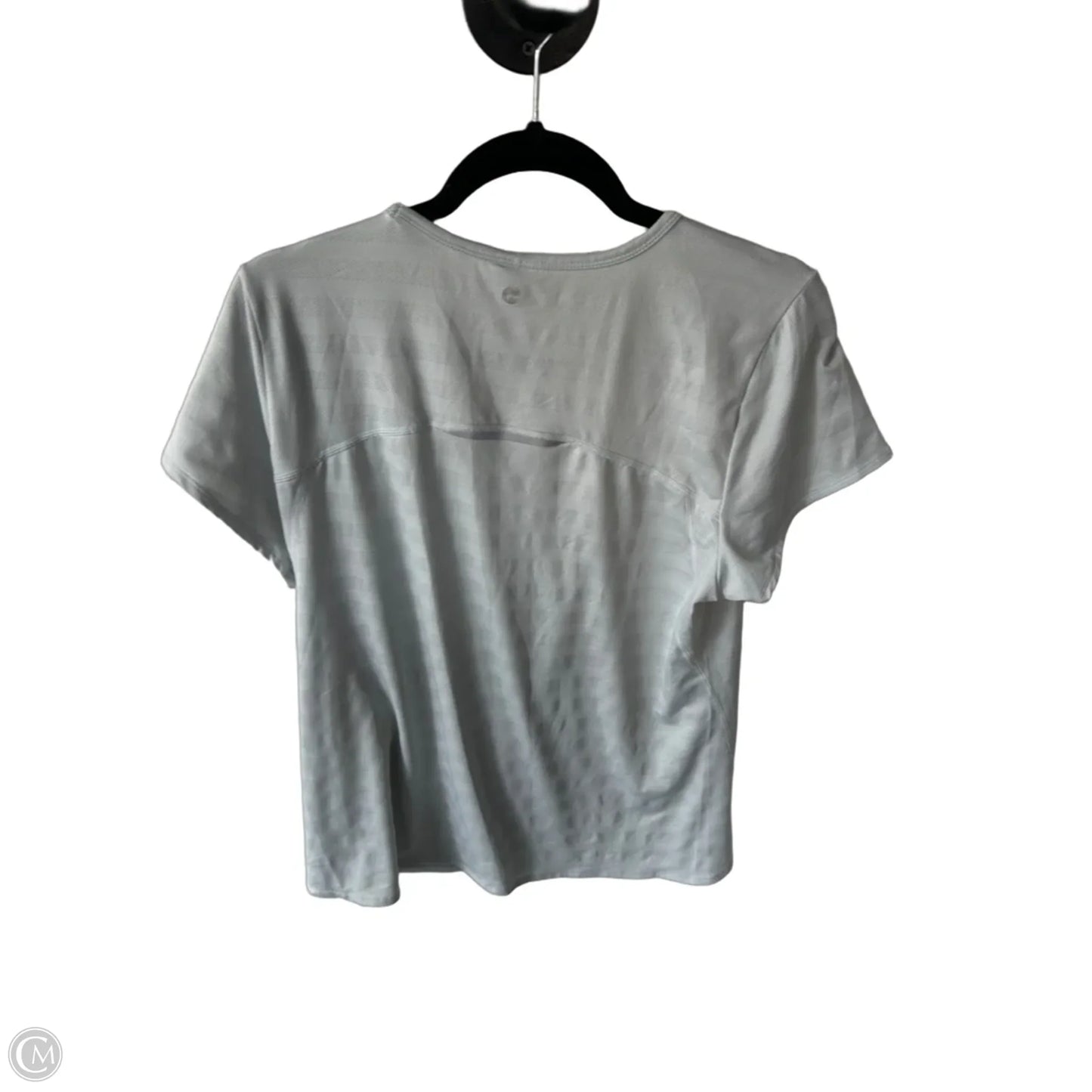 Athletic Top Short Sleeve By Active Life In Grey, Size: Xl