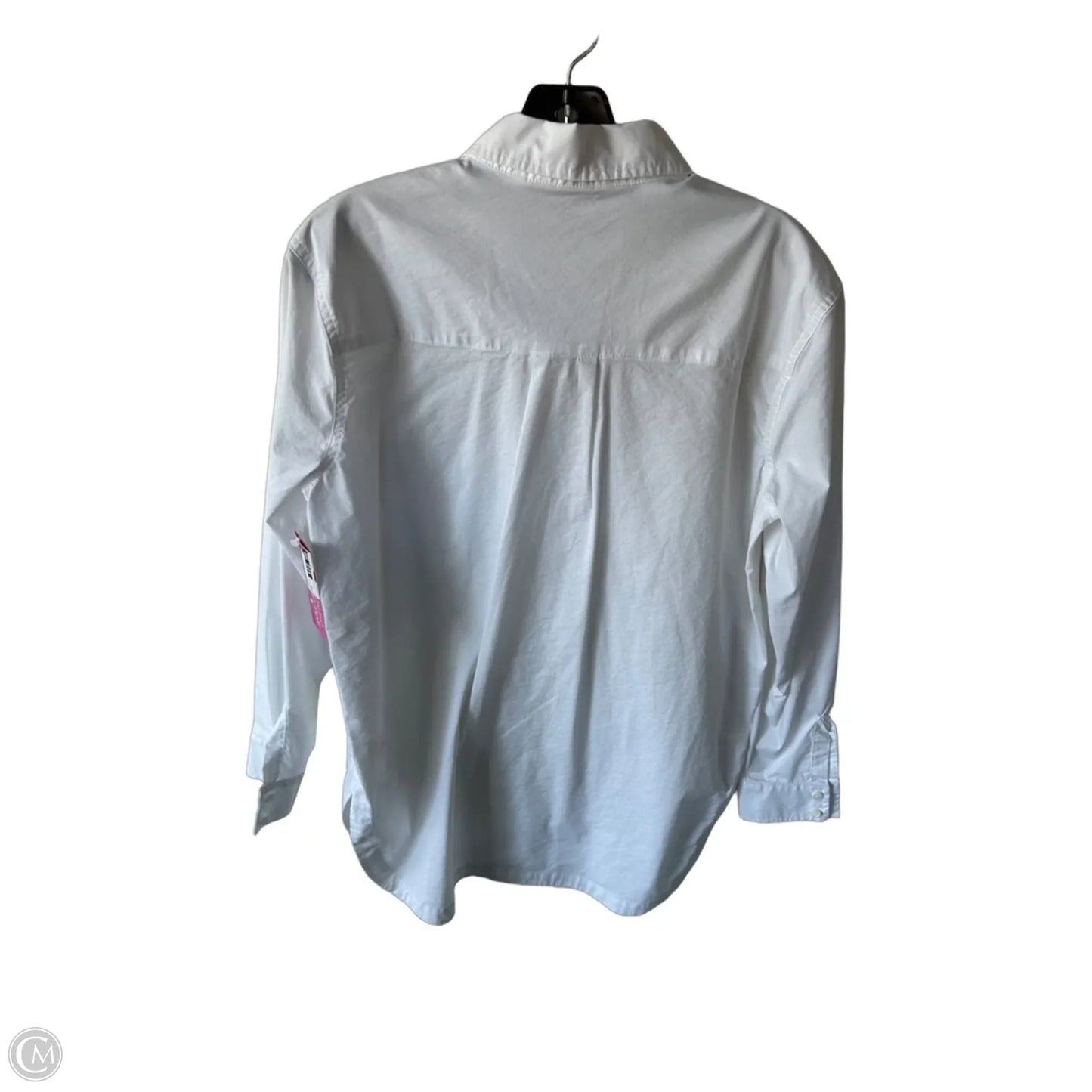 Tunic Long Sleeve By Athleta In White, Size: M