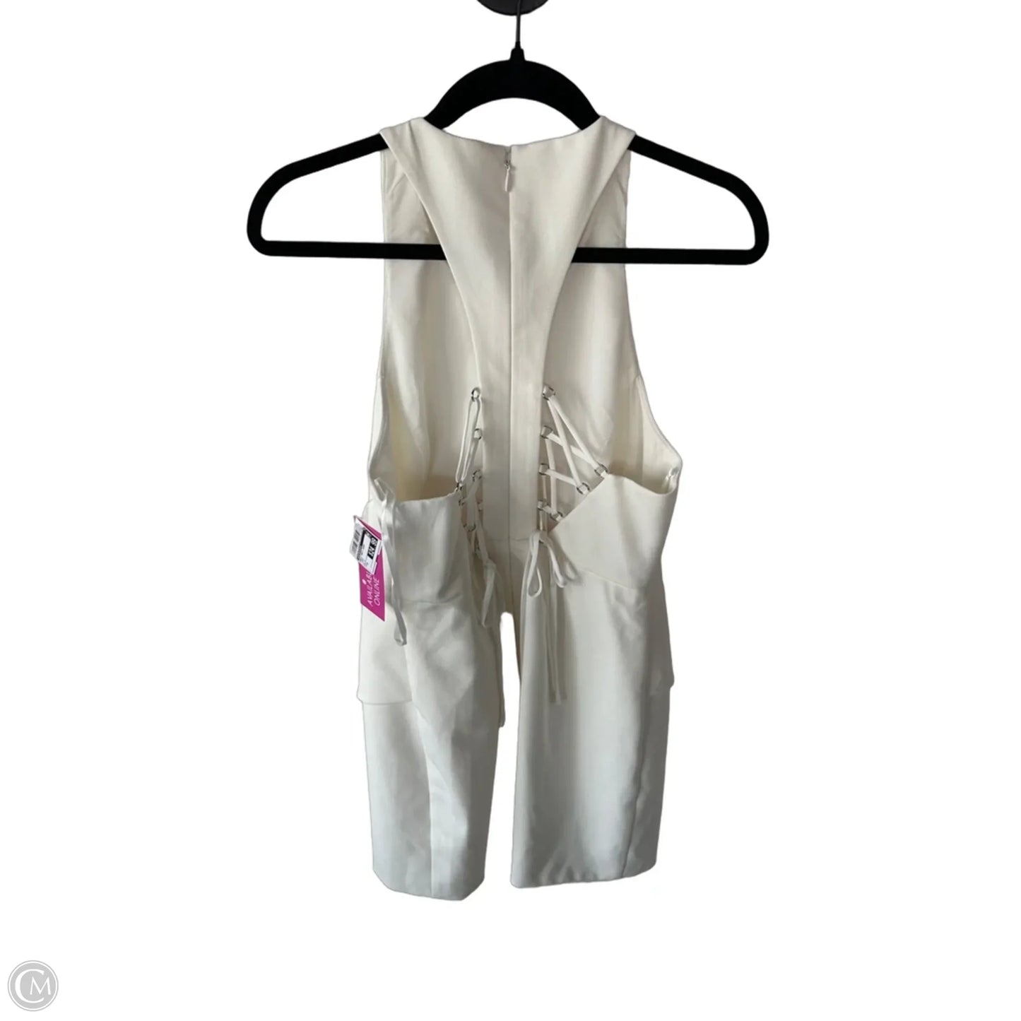 Dress Party Short By Bcbgmaxazria In Cream, Size: M