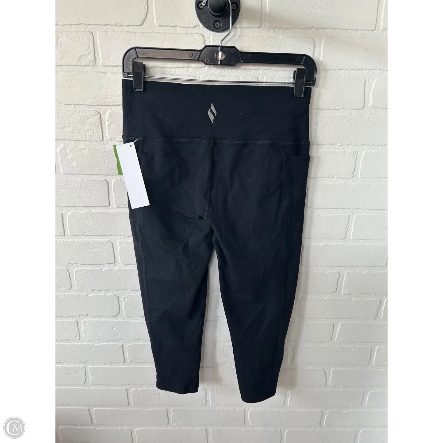 Athletic Leggings Capris By Skechers In Black, Size: 8