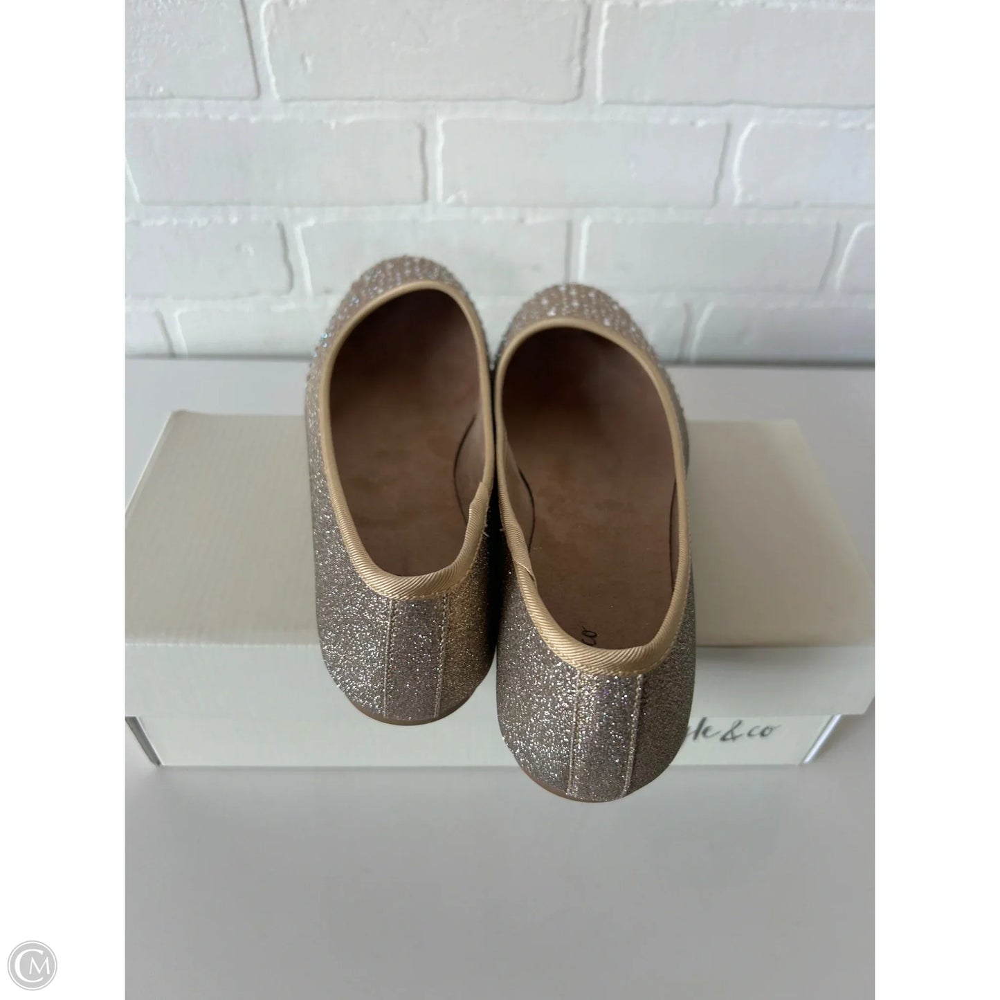 Shoes Flats By Style And Company In Gold, Size: 10