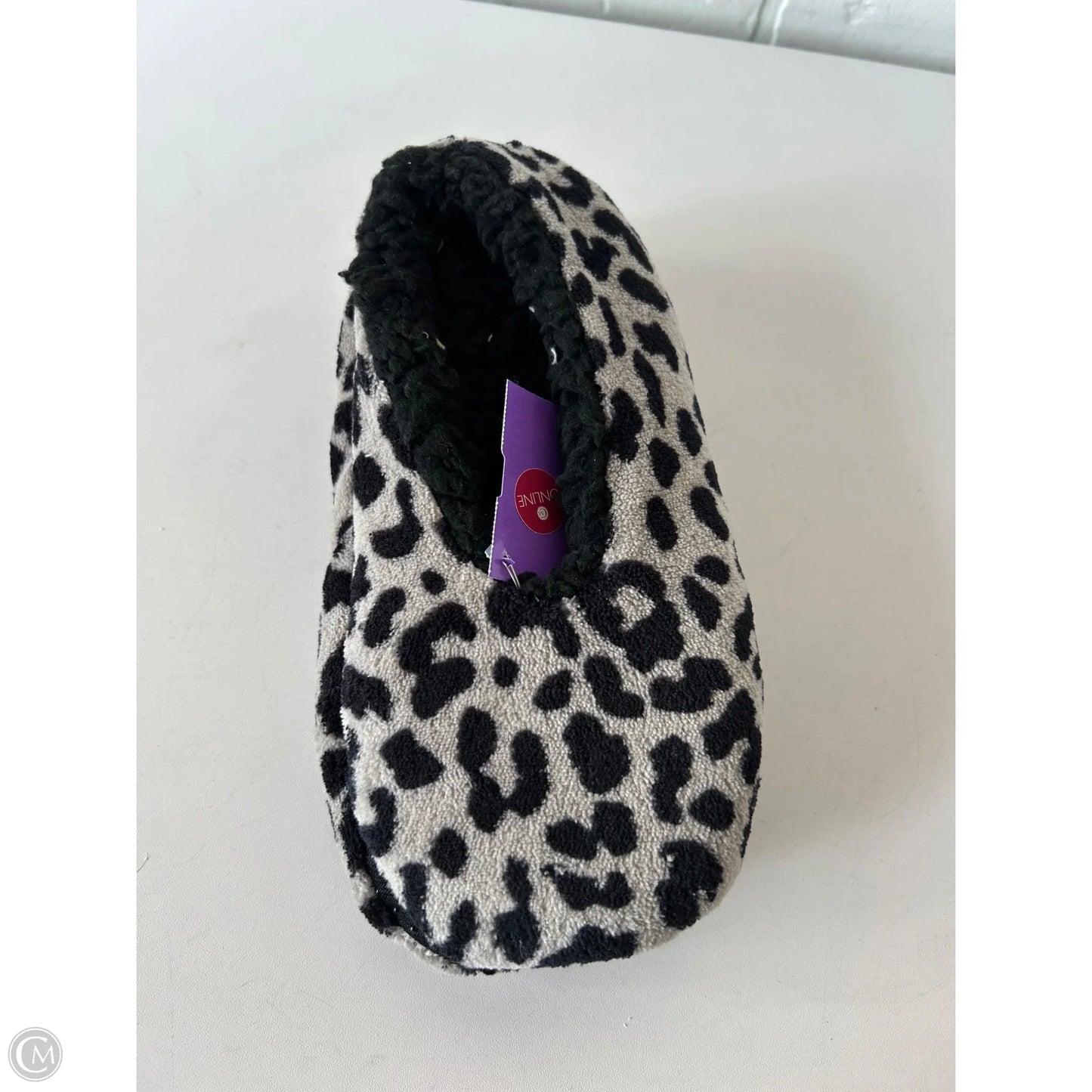 Slippers By Isaac Mizrahi Live Qvc In Black & Grey