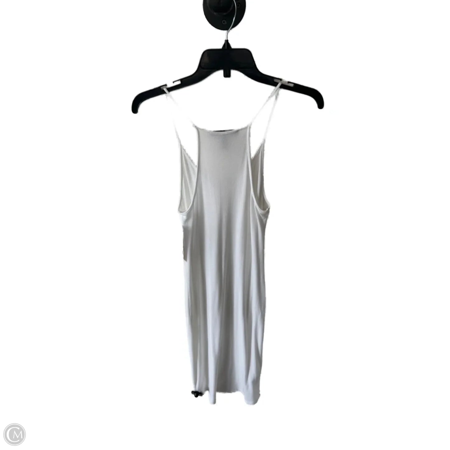 Dress Casual Midi By Bcbgmaxazria In White, Size: M