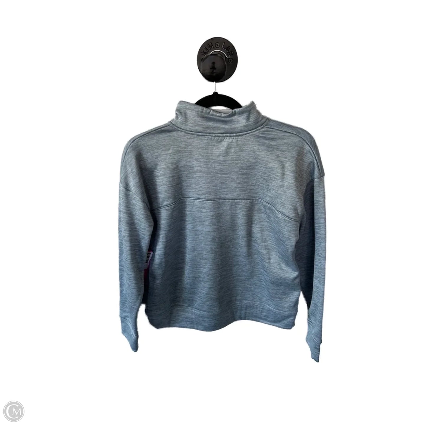 Athletic Sweatshirt Collar By Under Armour In Grey, Size: Xs