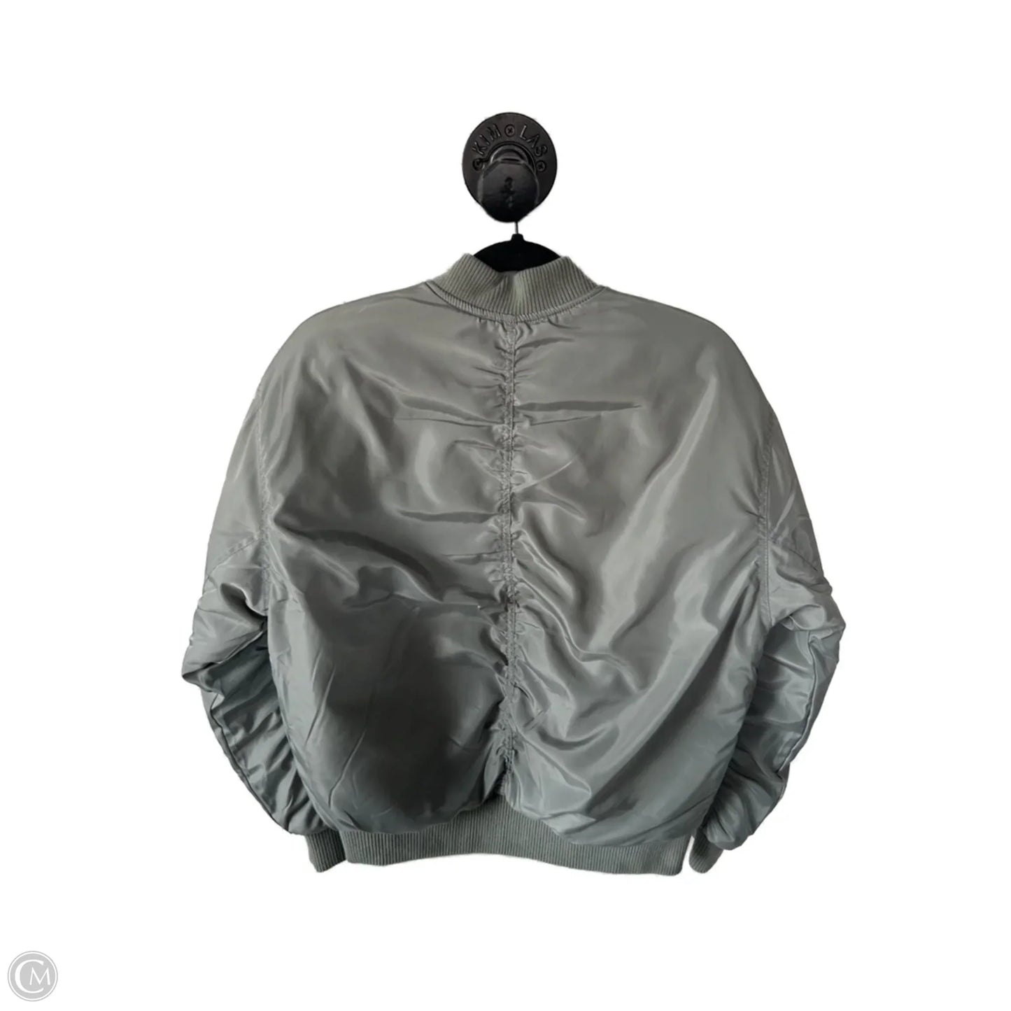 Jacket Moto By Blu Pepper In Green, Size: S