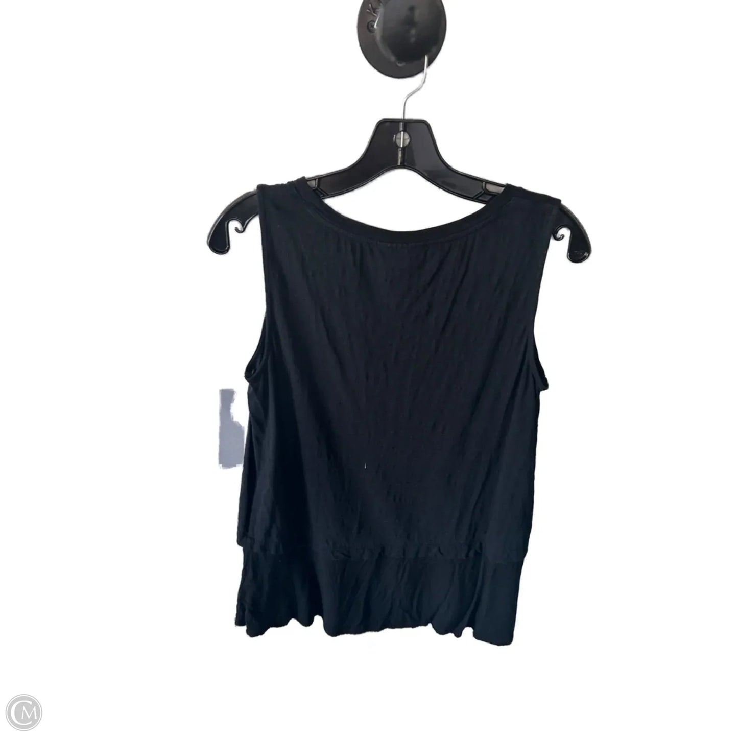 Top Sleeveless Basic By Style And Company In Black, Size: S